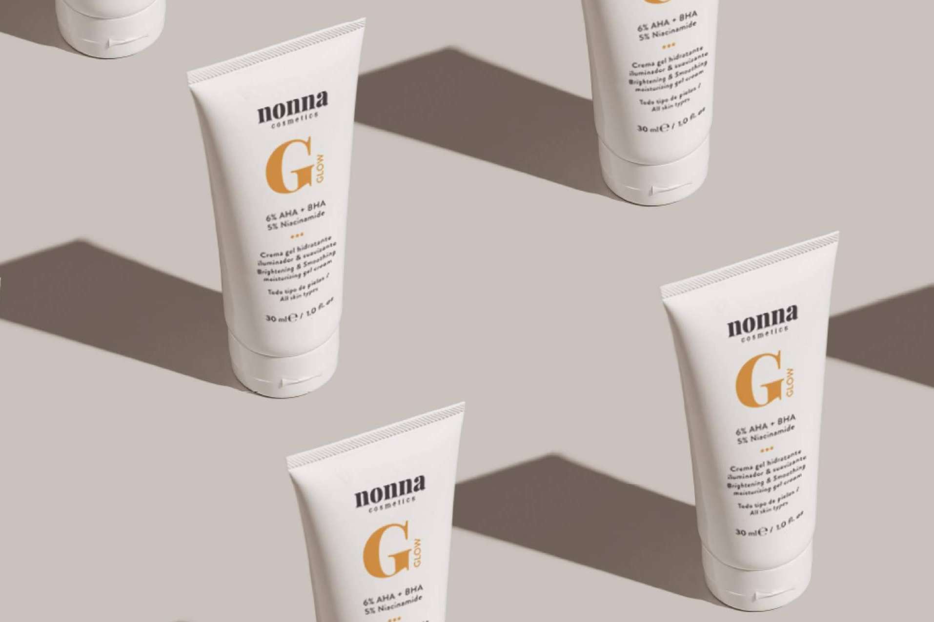 Para una rutina facial efectiva, Nonna Cosmetics cuenta con productos dermatológicamente testados