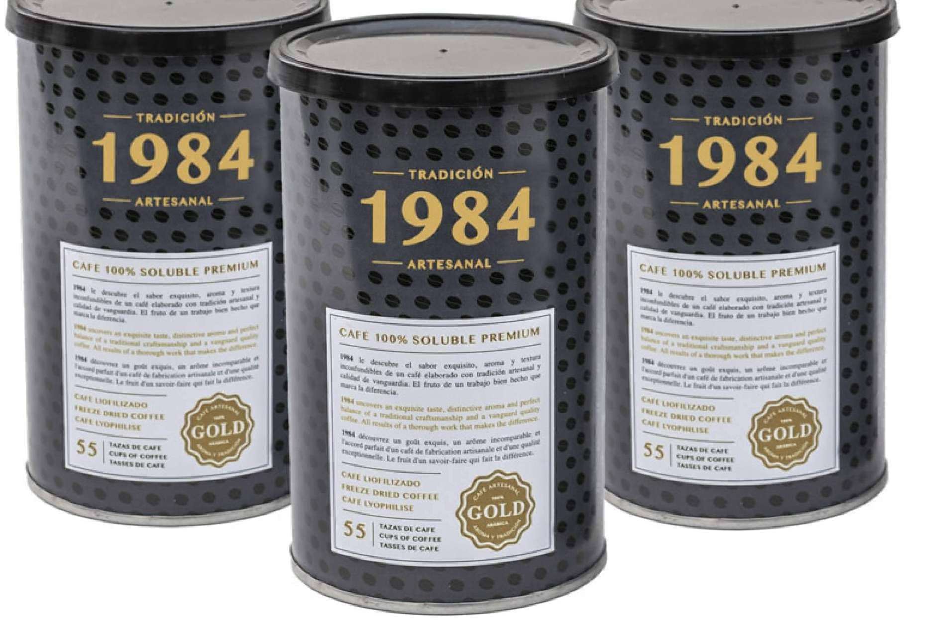Cafés 1984 cuenta con el café soluble perfecto para disfrutar tanto en los bares como en casa