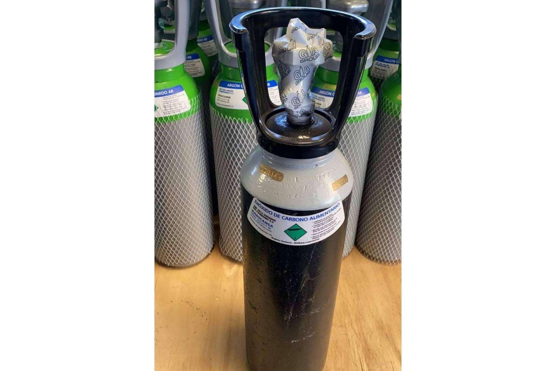 La presurización de barriles en el sector de la hostelería con botellas de CO₂