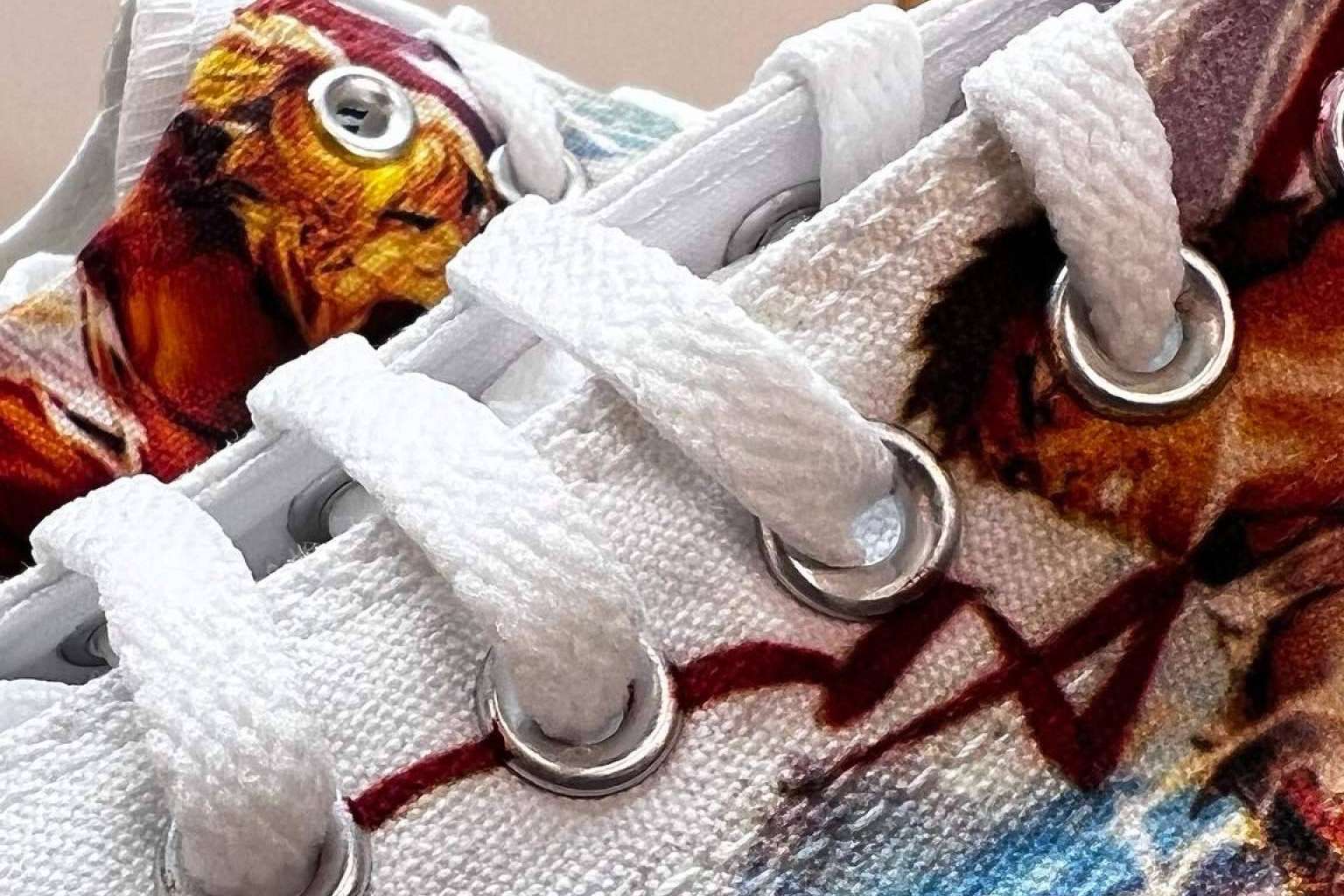 Zapatillas personalizadas para cada ocasión con AMM Aerografía