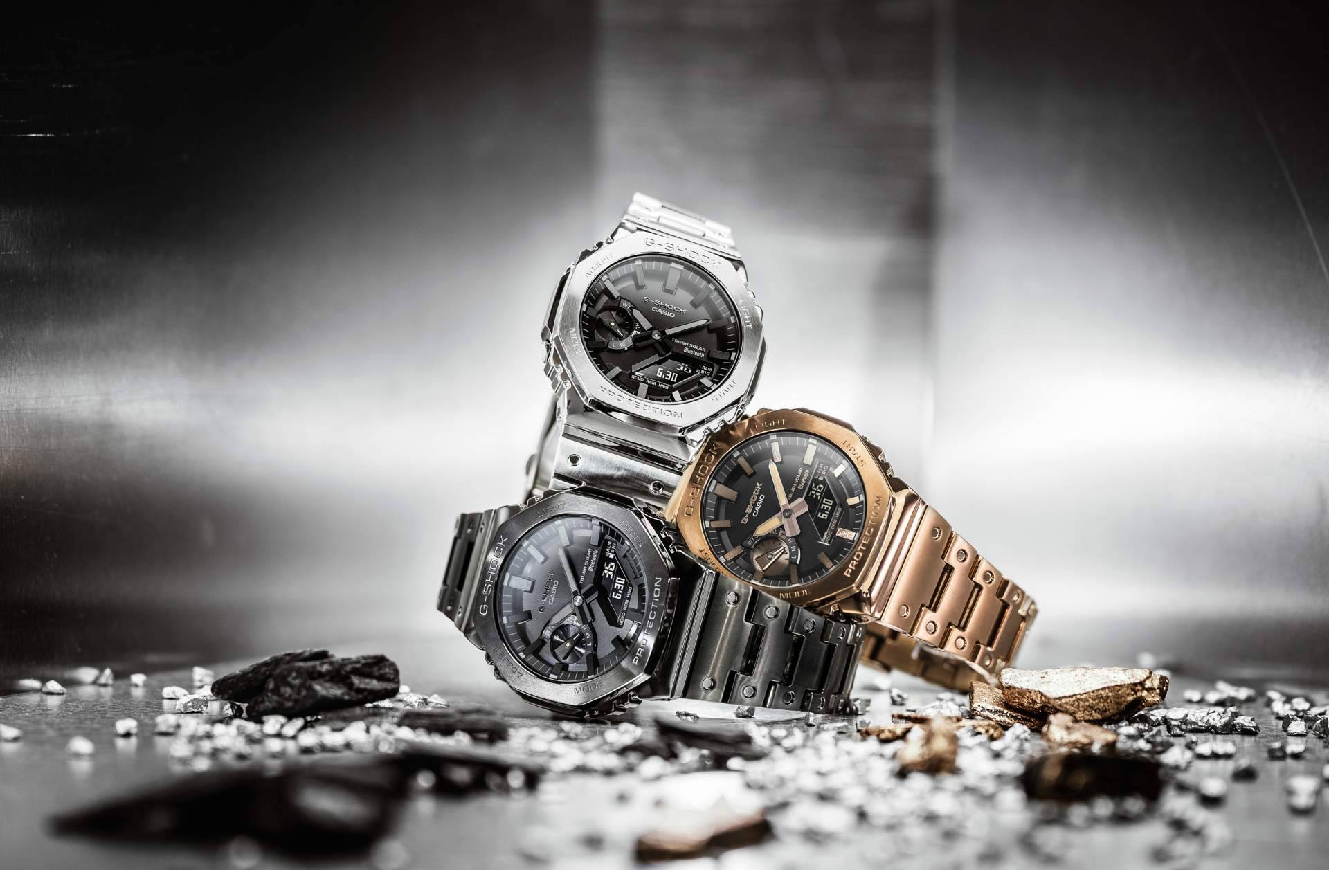 El nuevo reloj de gama alta del top ventas 2100 de G-SHOCK, GM-B2100