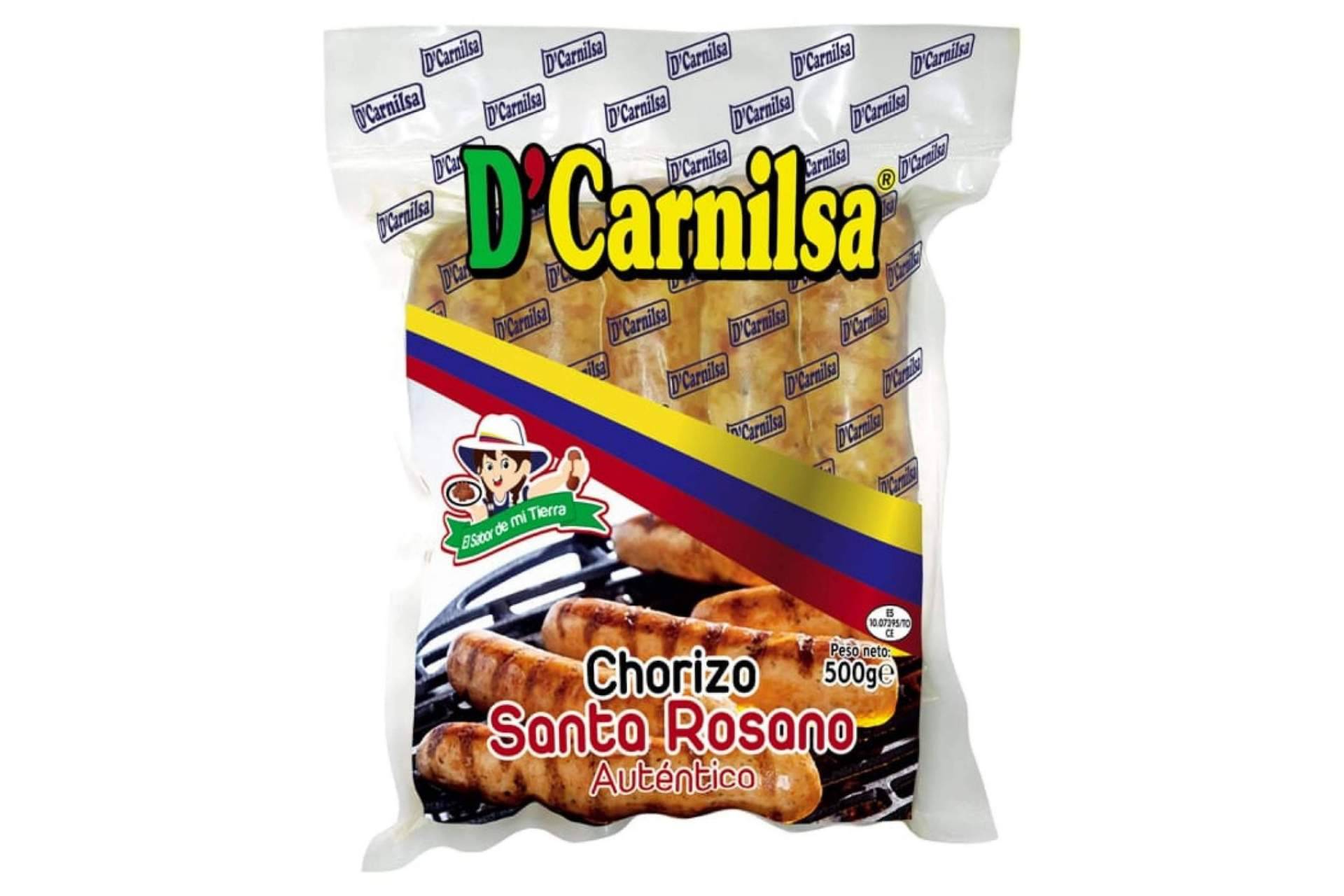 D’Carnilsa ofrece el auténtico chorizo colombiano, Santa Rosano