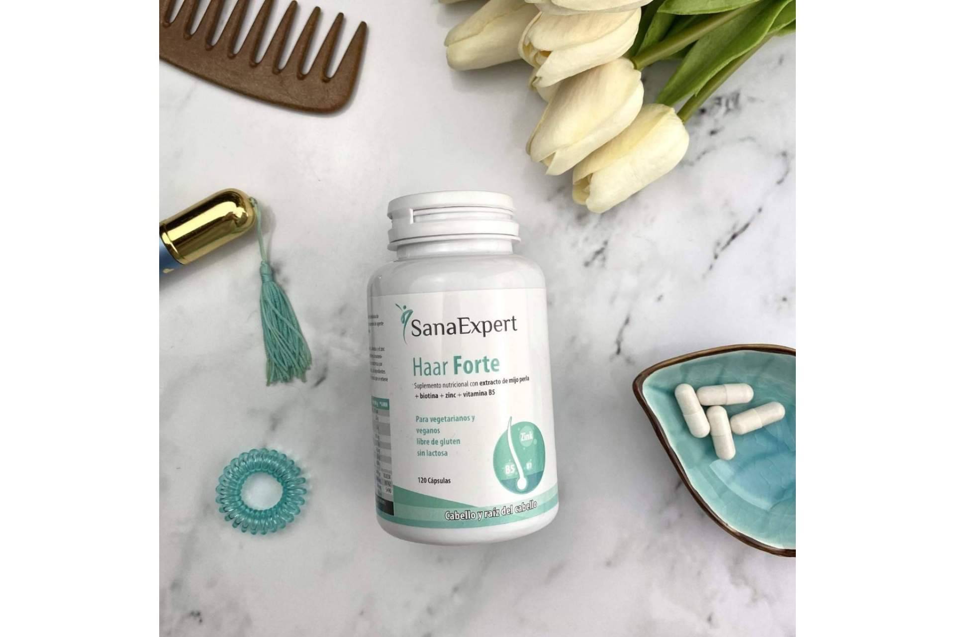 Frenar la caída del cabello con la llegada del otoño gracias a Haar Forte de SanaExpert