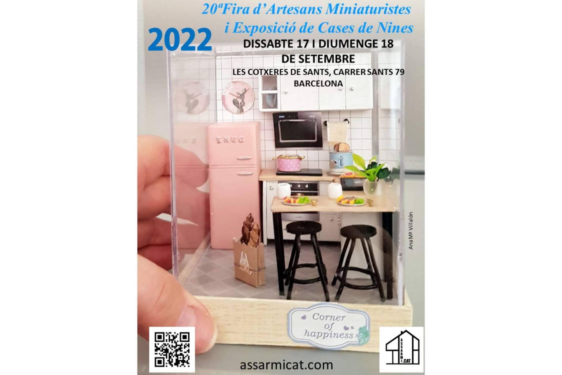 La Feria de Artesanos Miniaturistas de Casas de Muñecas cumple 20 años y este año se presentan sorpresas y novedades