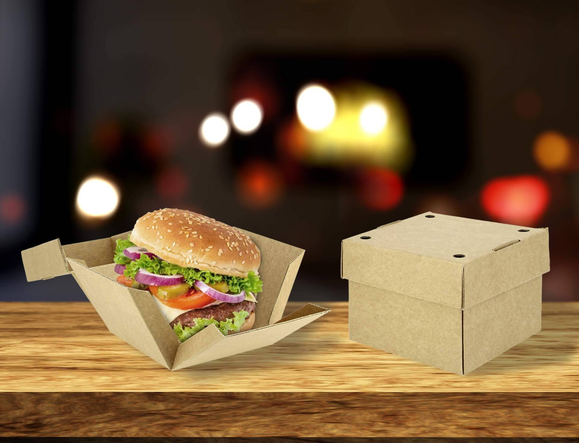 La tendencia de las smash burguers llega a las cajas para hamburguesa de Punto Qpack