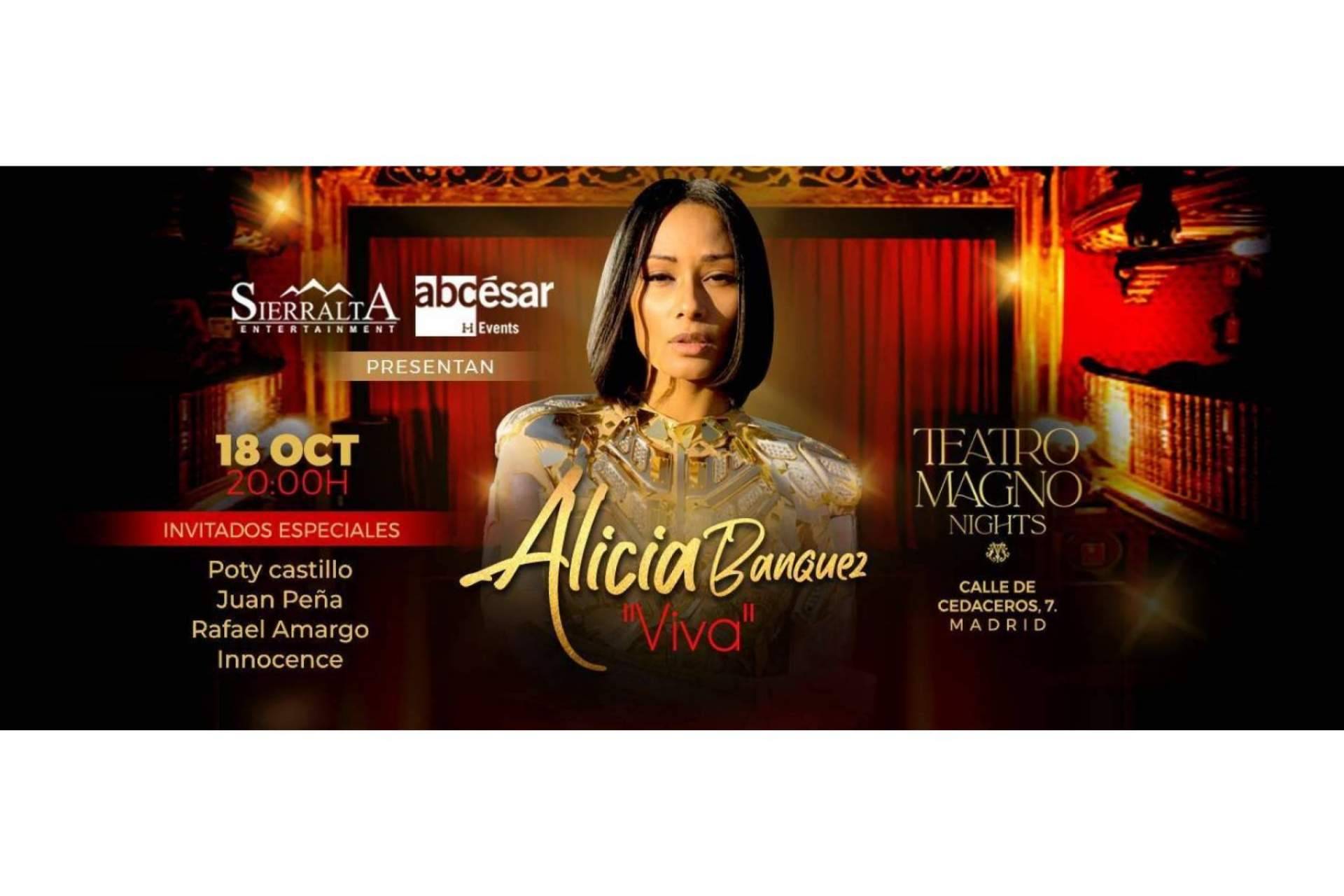 Alicia Banquez y su gira promocional en España