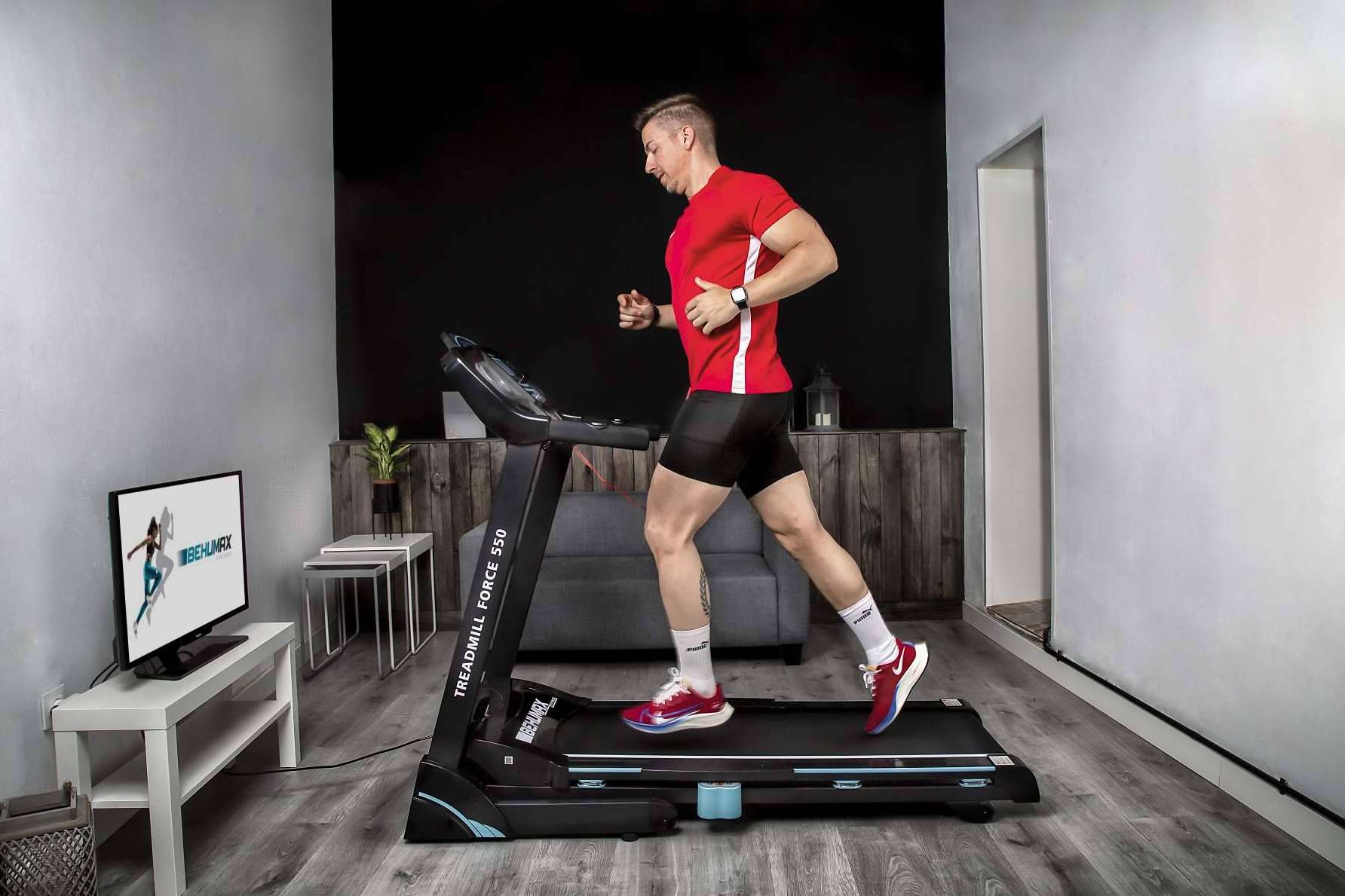 Hacer cardio con las cintas de correr y andar de Behumax