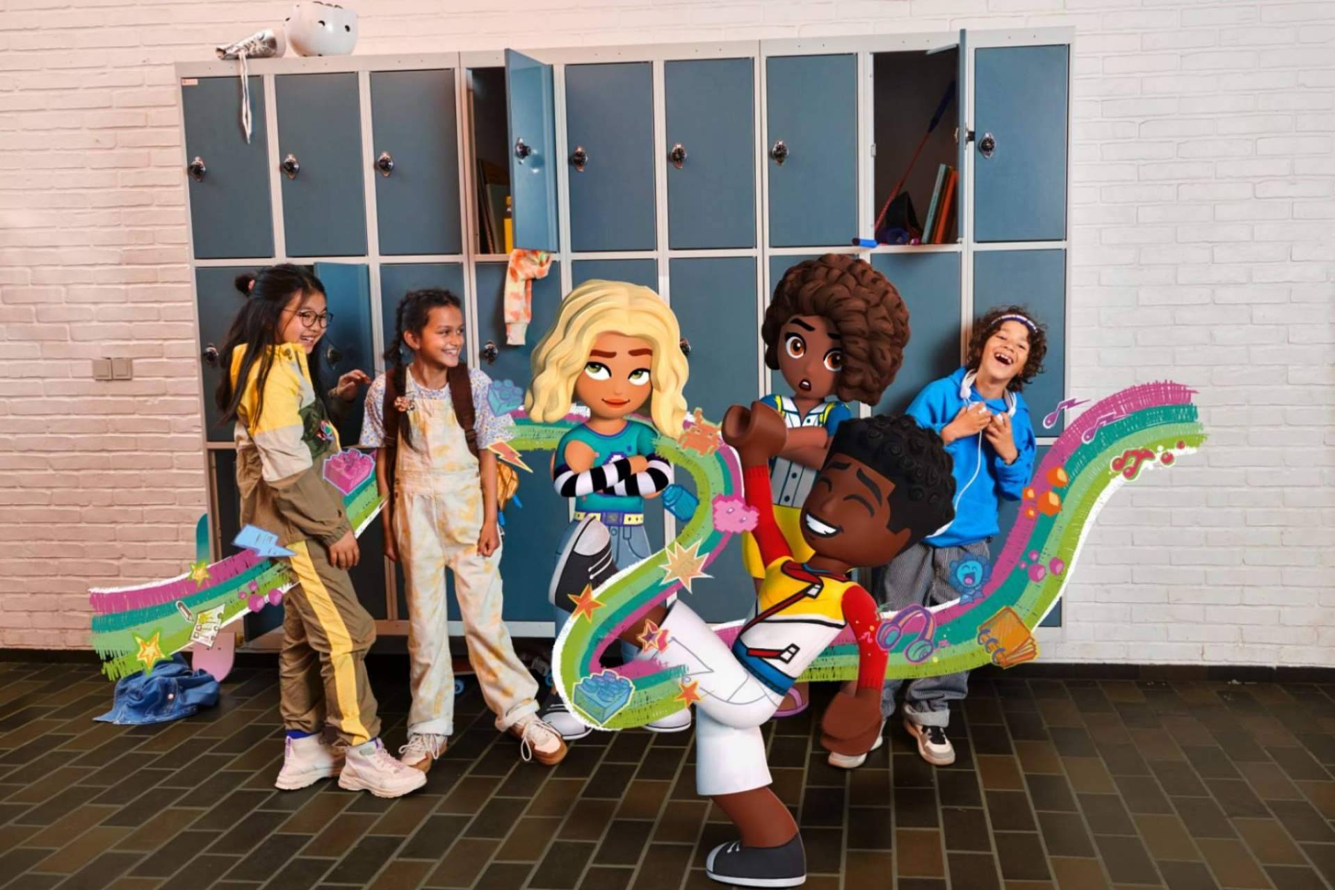 Representar a todos los niños del mundo durante el juego de la mano de los nuevos personajes de LEGO® Friends