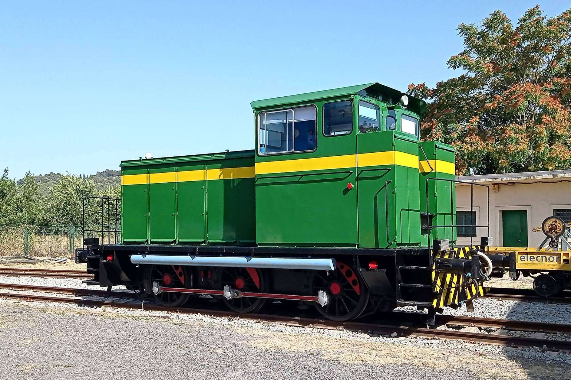 Restaurada una histórica locomotora de RENFE por la Fundación del Patrimonio Ferroviario