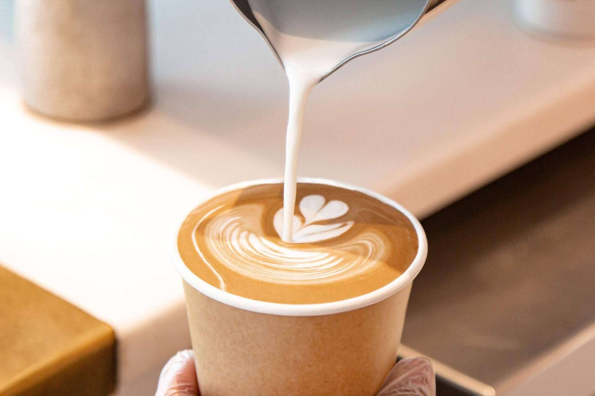Tomarse un respiro con los vasos de cartón para café de Punto Qpack