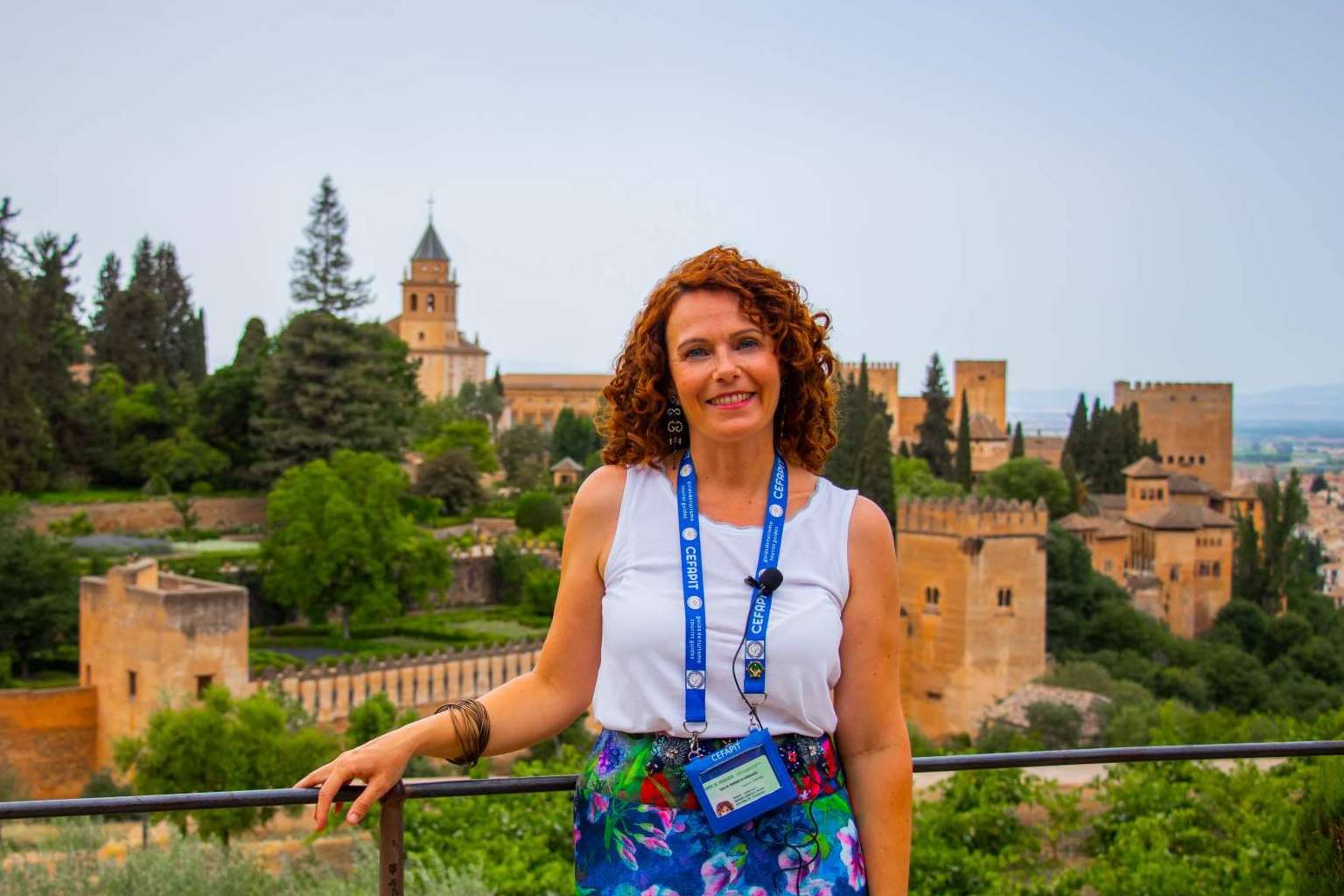 Hacer turismo y visitar la Alhambra con Arantxa Serrano