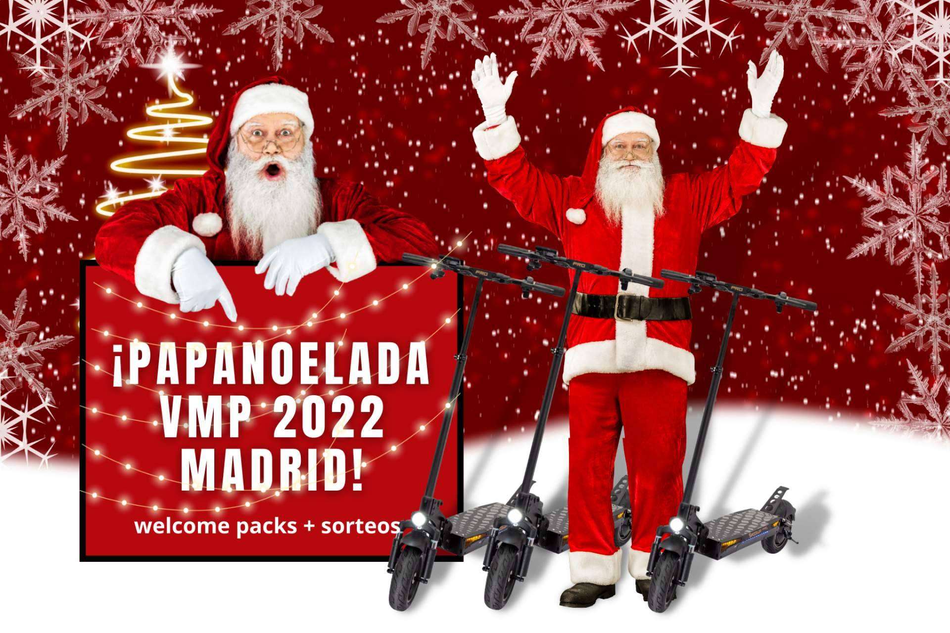 HTO Urban Mobility, una empresa referente en el mundo del patinete eléctrico, celebra la Navidad con la Papanoelada VMP 2022