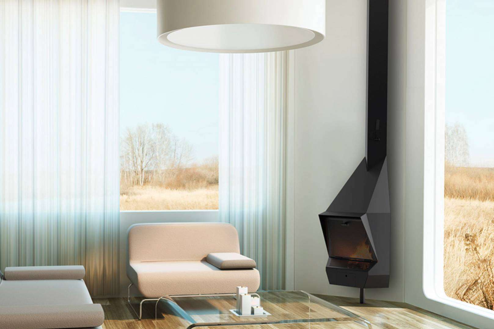 DAE y su catálogo de chimeneas de esquina para el hogar