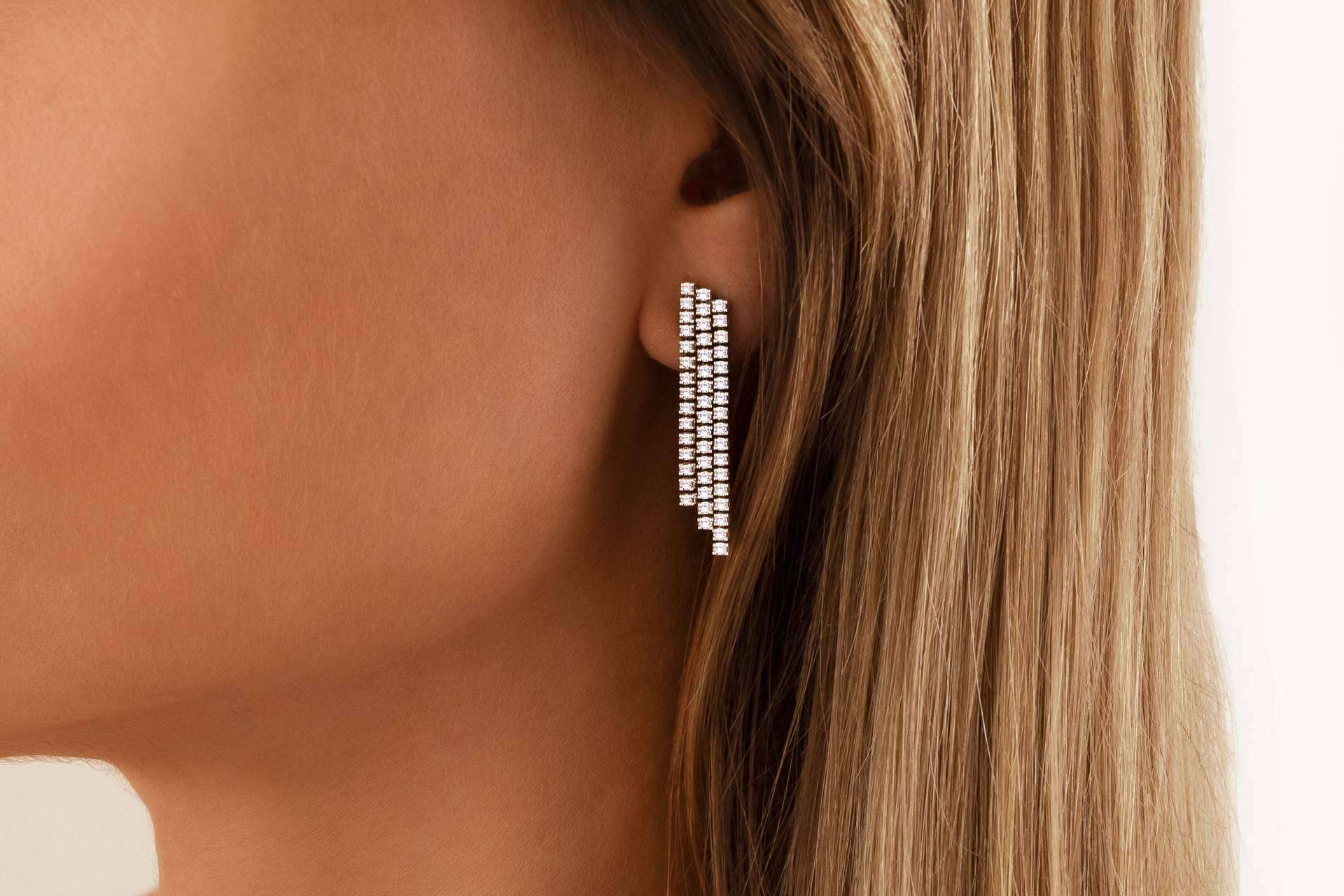 Los pendientes largos de la firma Le Petite Marie