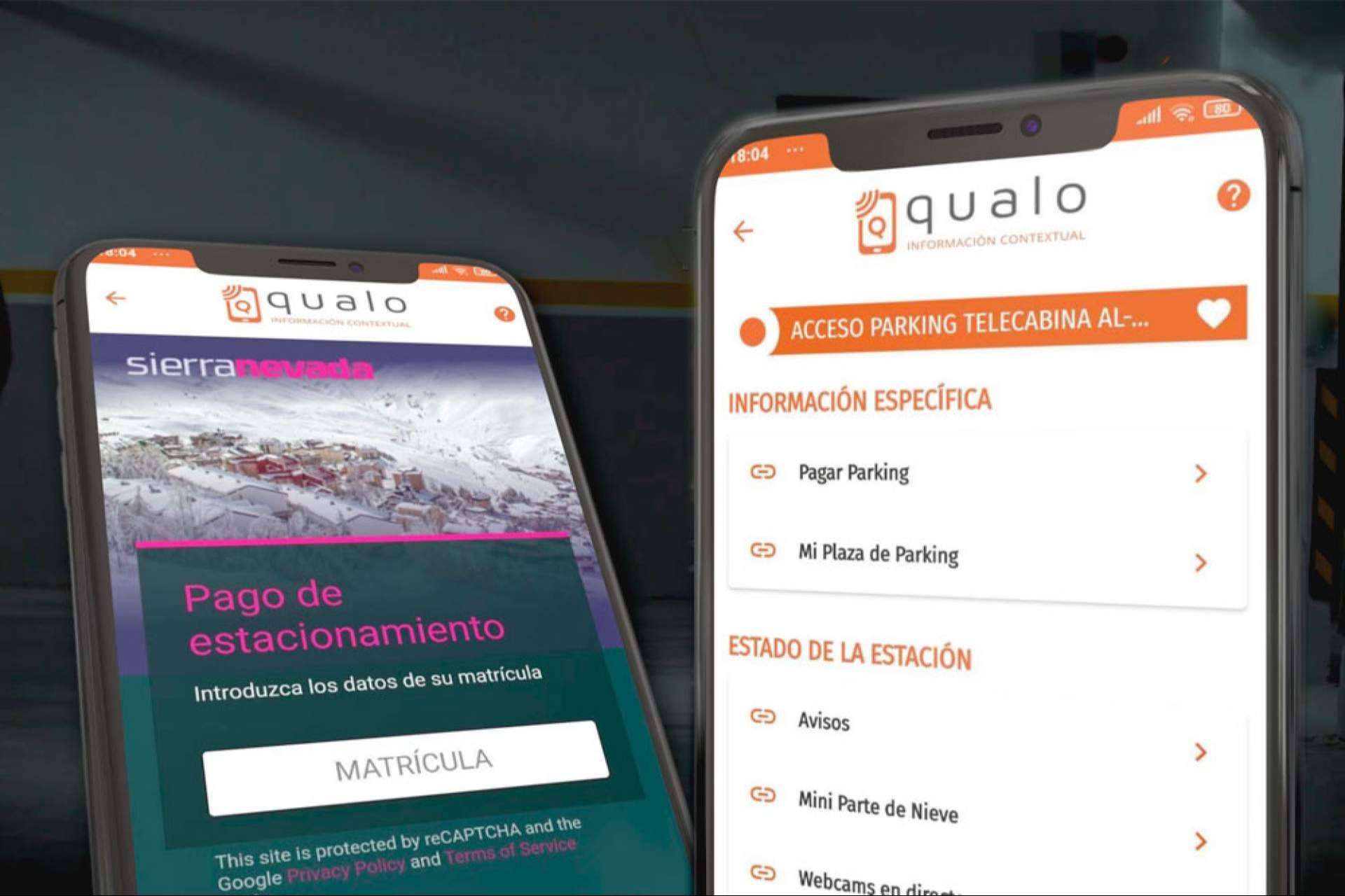 QUALO es una plataforma universal de información contextualizada para las estaciones de esquí