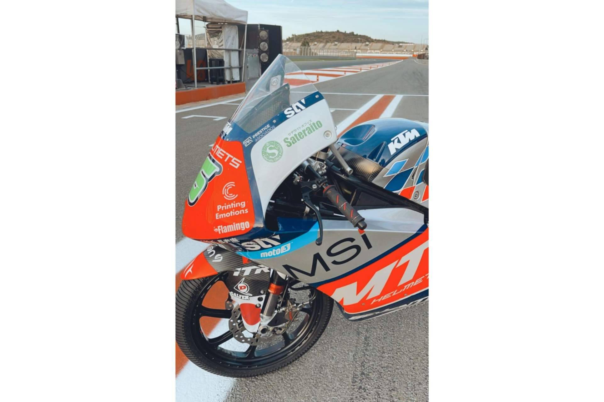 Prestige Asociados anuncia su patrocinio al equipo de Moto3 en MotoGP llamado MTHelmets-MSi