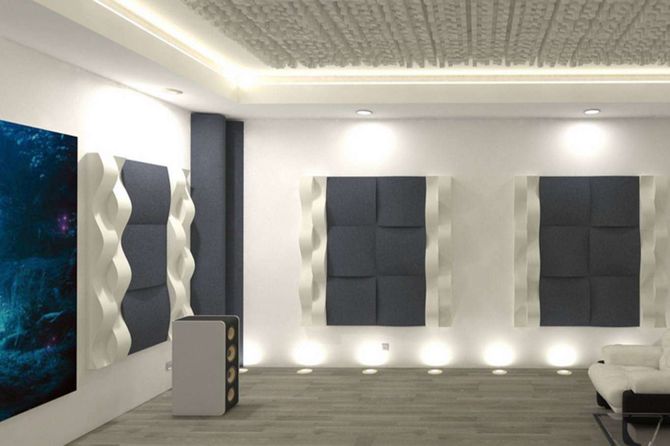 Disfrutar de un cine en casa con una calidad de sonido increíble gracias a Acústica Decorativa