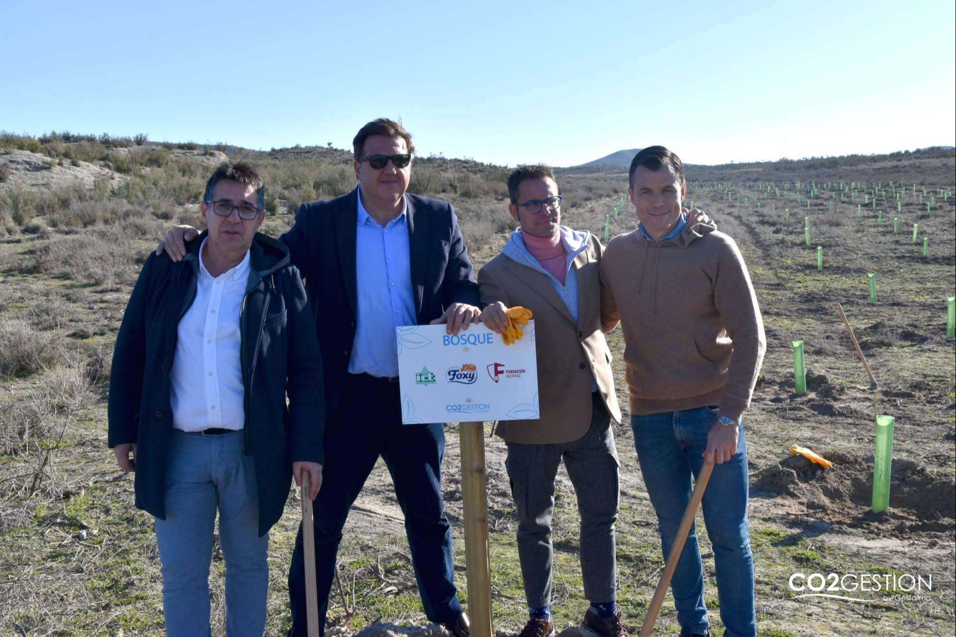 Fundación Alcoraz e ICT Ibérica crean un nuevo bosque en Zaragoza