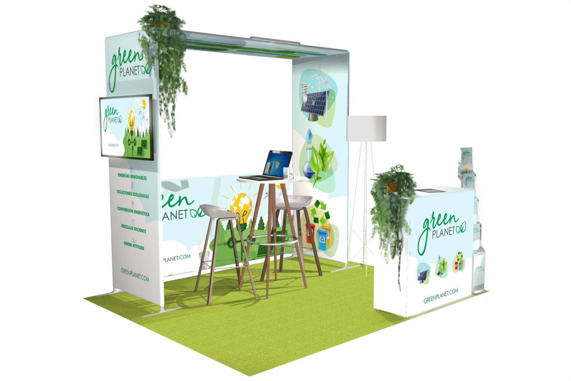 Las ventajas de los stands portátiles para los congresos médicos de Olika