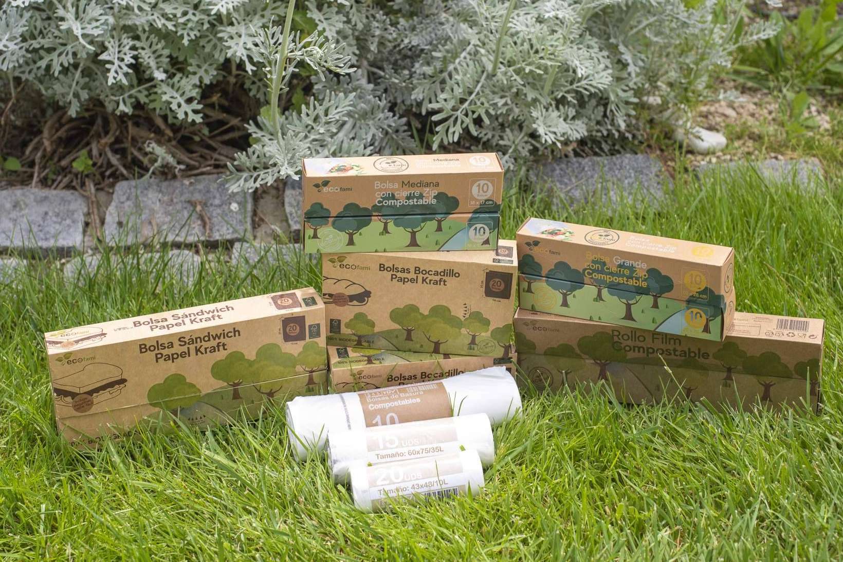 Las bolsas y envases compostables Ecofami apuestan por el respeto al medio ambiente