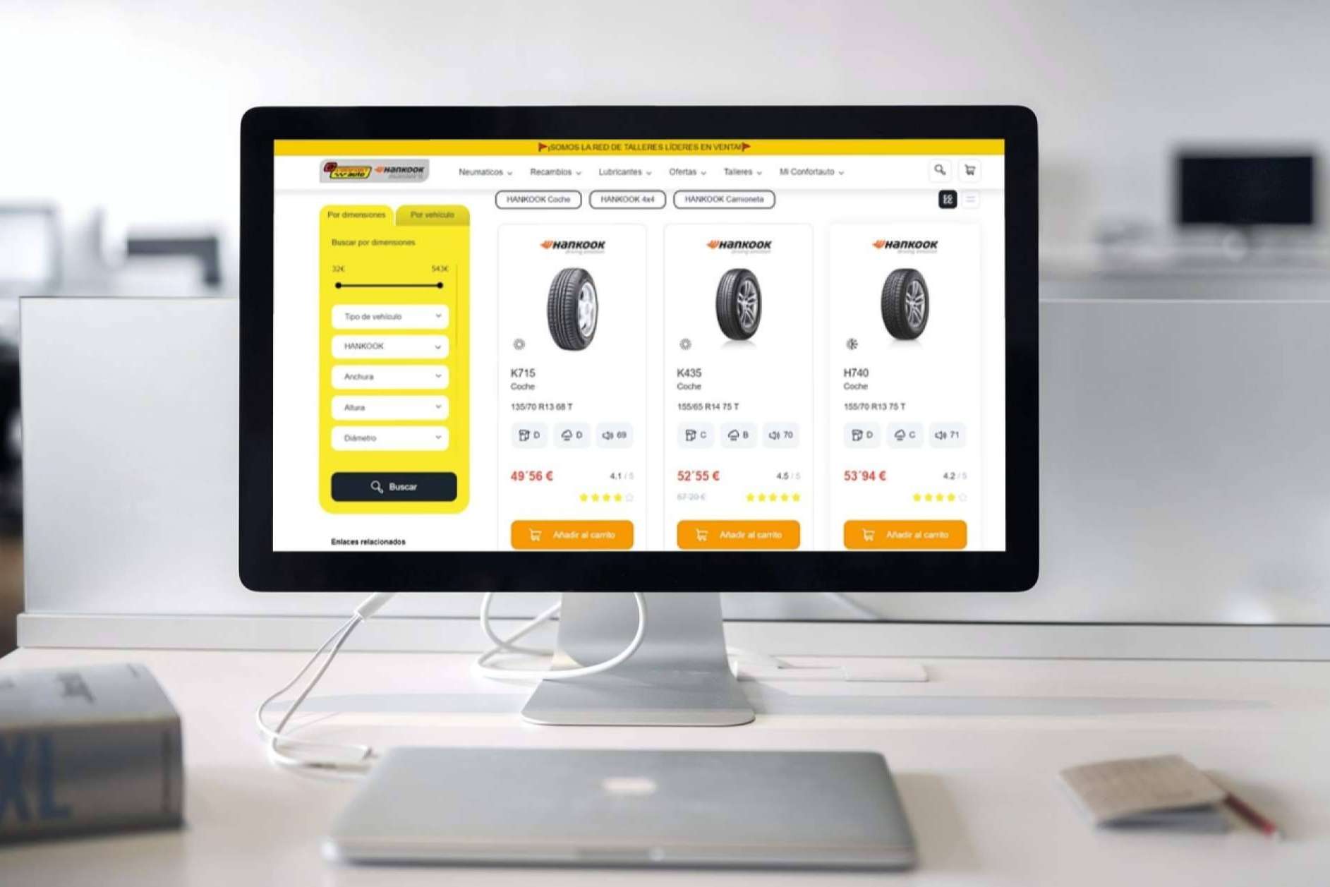 ¿Dónde encontrar un amplio catálogo online de neumáticos? Confortauto