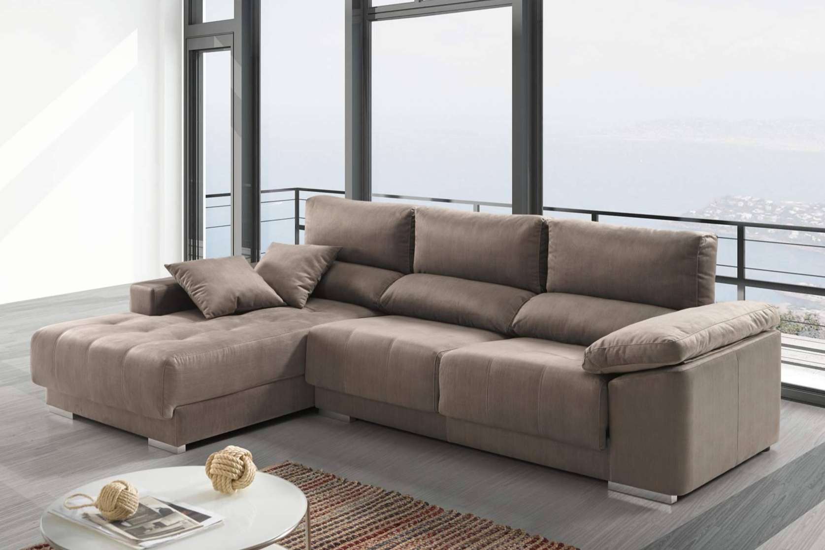 Ahorro Total ofrece sofás chaise longue modernos, de calidad y económicos