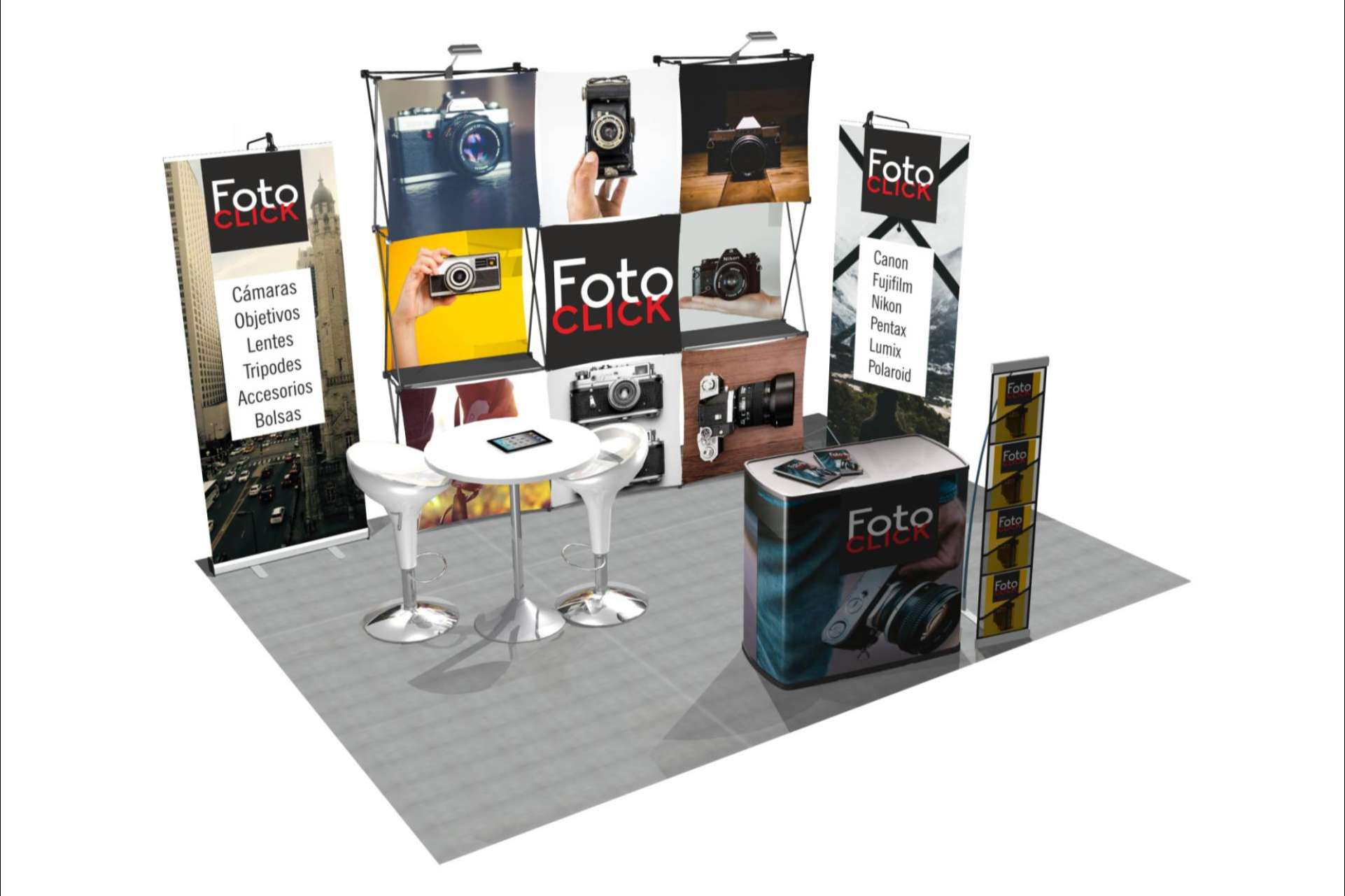 Las empresas de toda España pueden triunfar en ferias y eventos con los diferentes modelos de stand de Olika