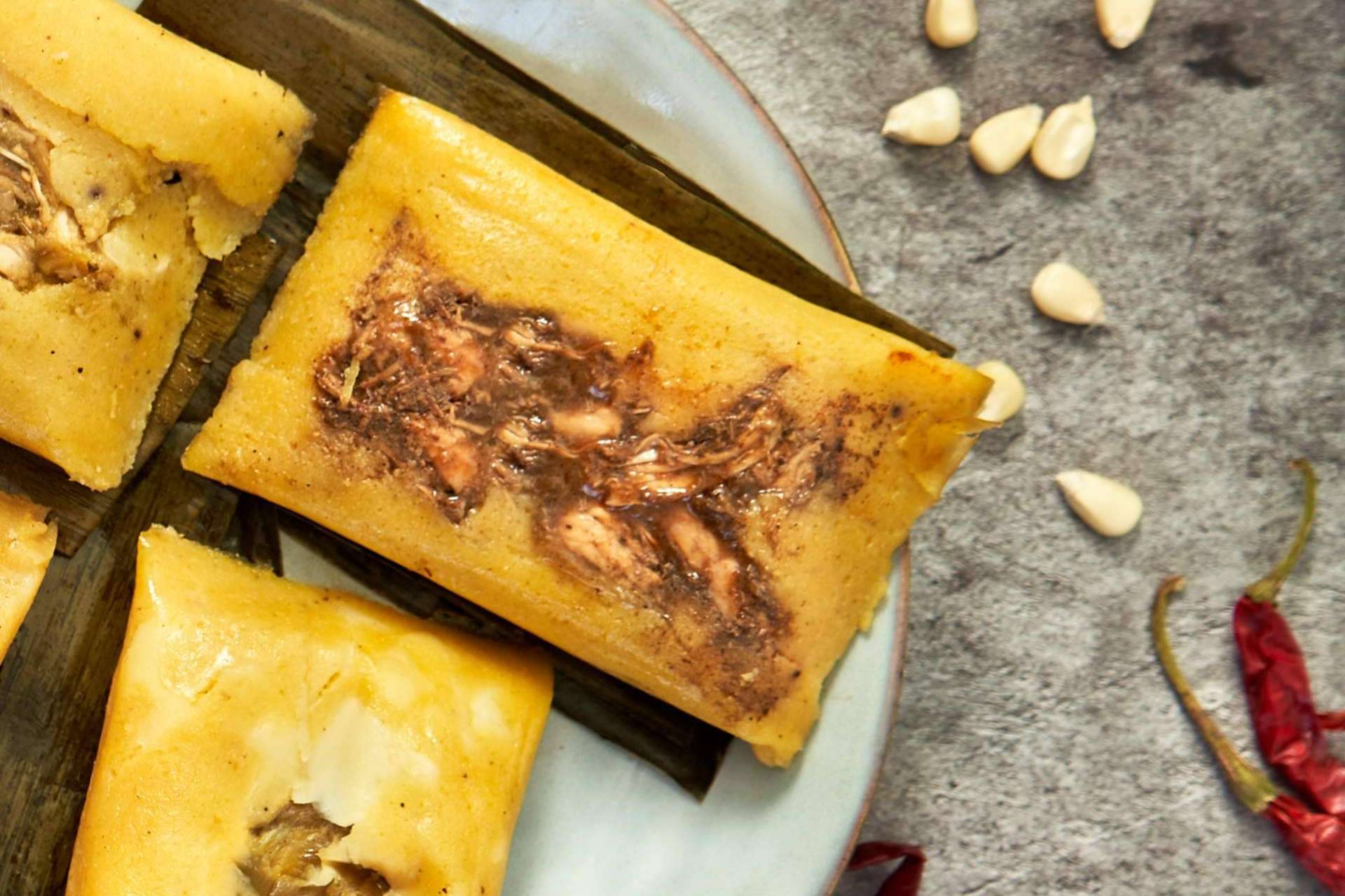 Maíz Maya ofrece tamales de maíz como en México