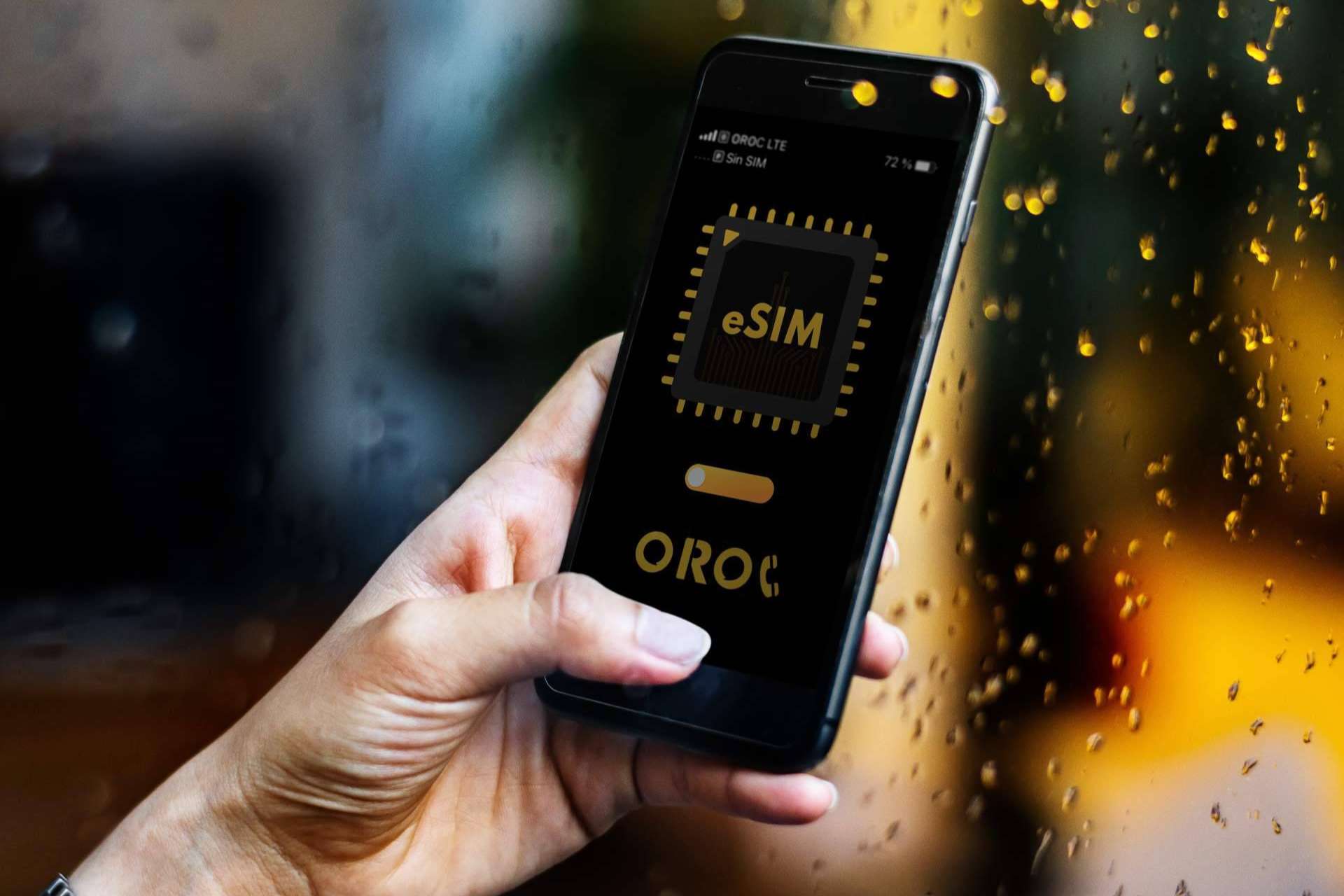 El servicio de tarifa móvil eSIM de OROC