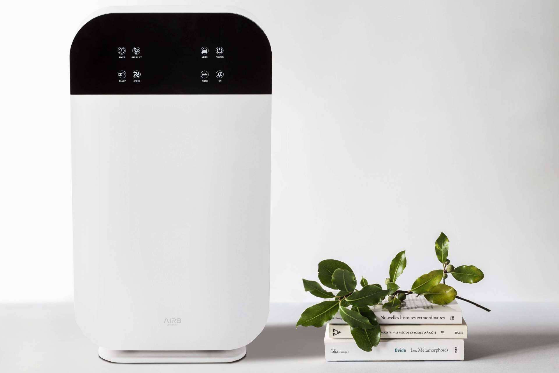 Purificador de aire de AIR8 TECH para combatir las alergias primaverales