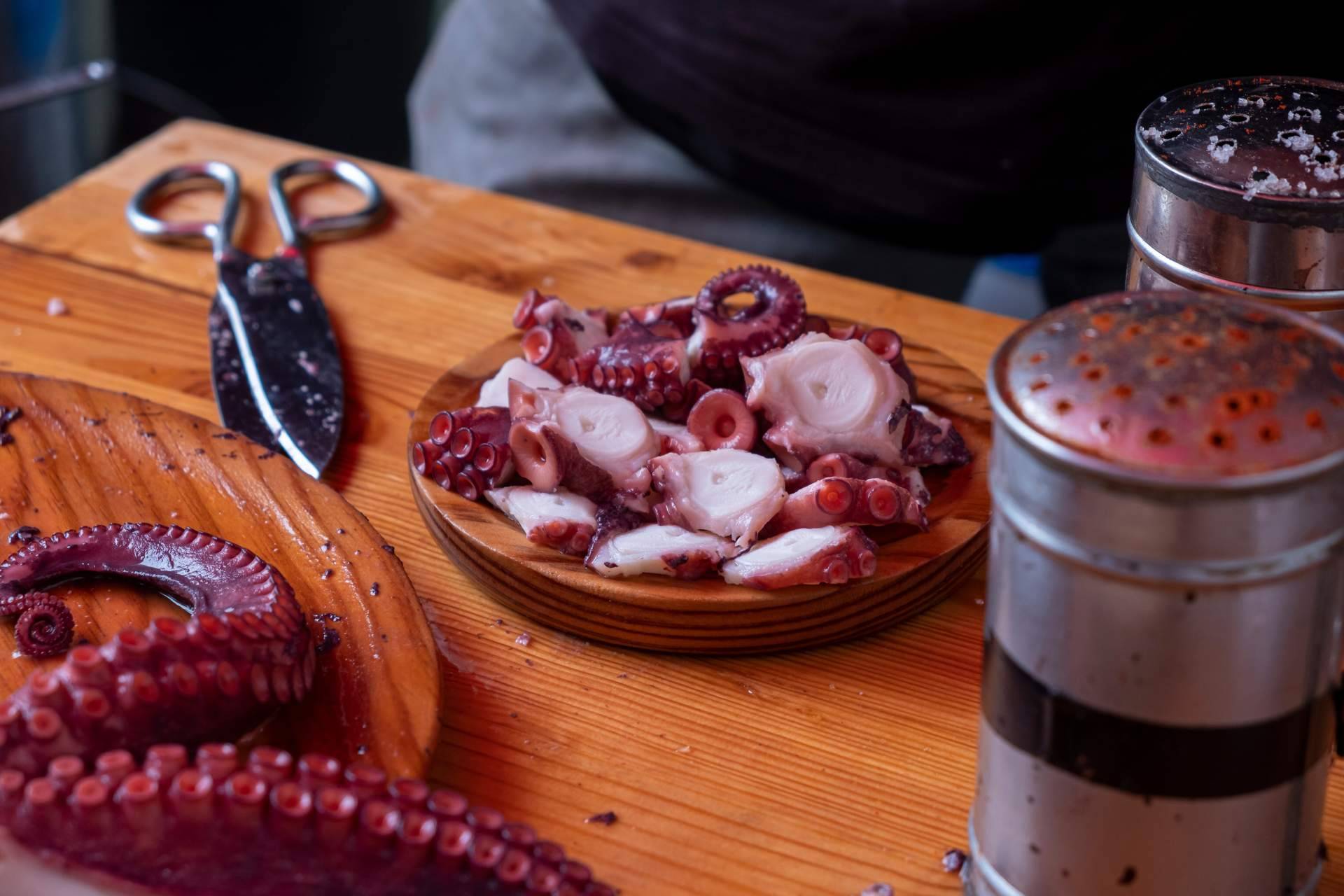 3 de Pulpo sobre las ventajas del pulpo cocido