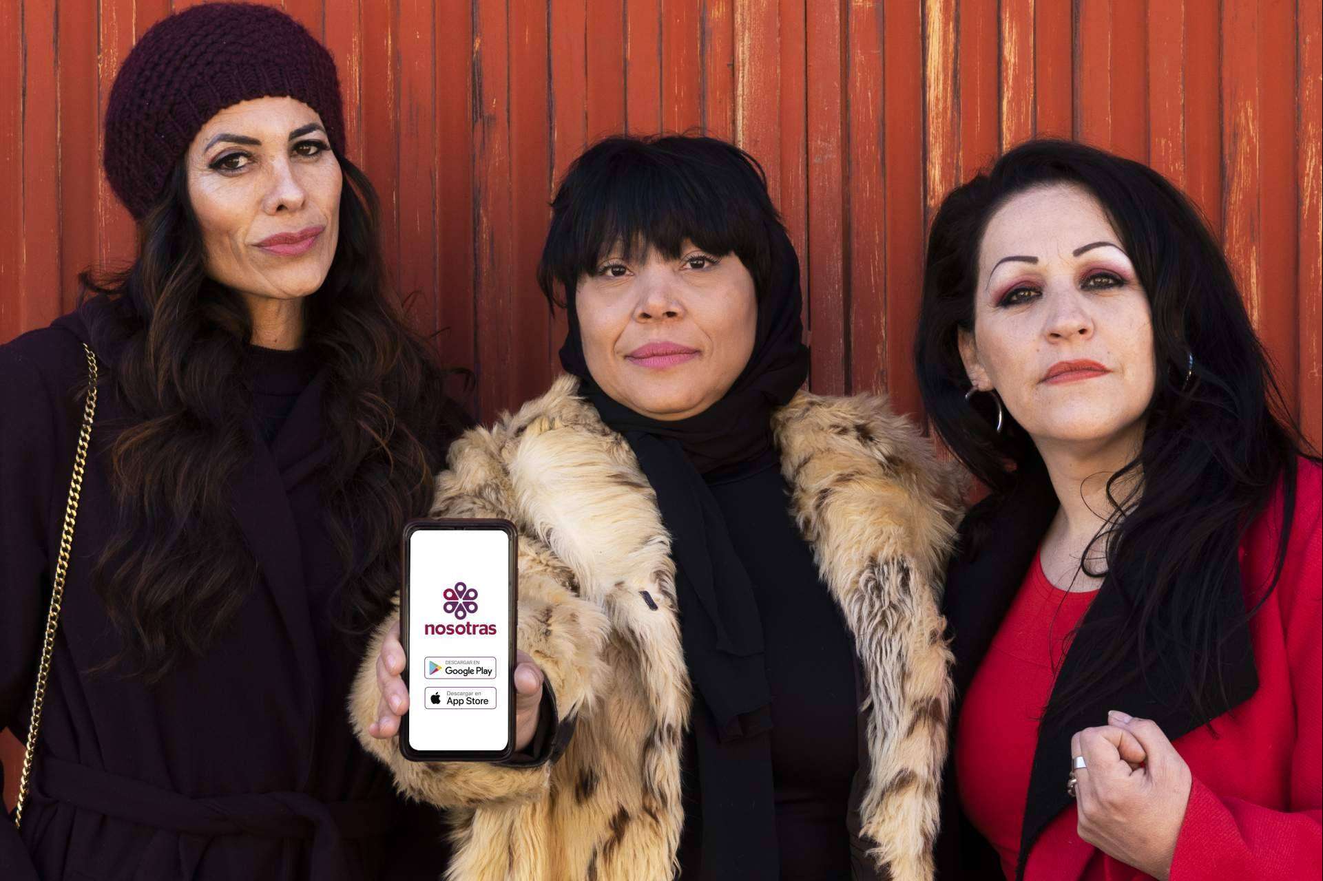 Una app de ayuda a las víctimas de trata, Nosotras