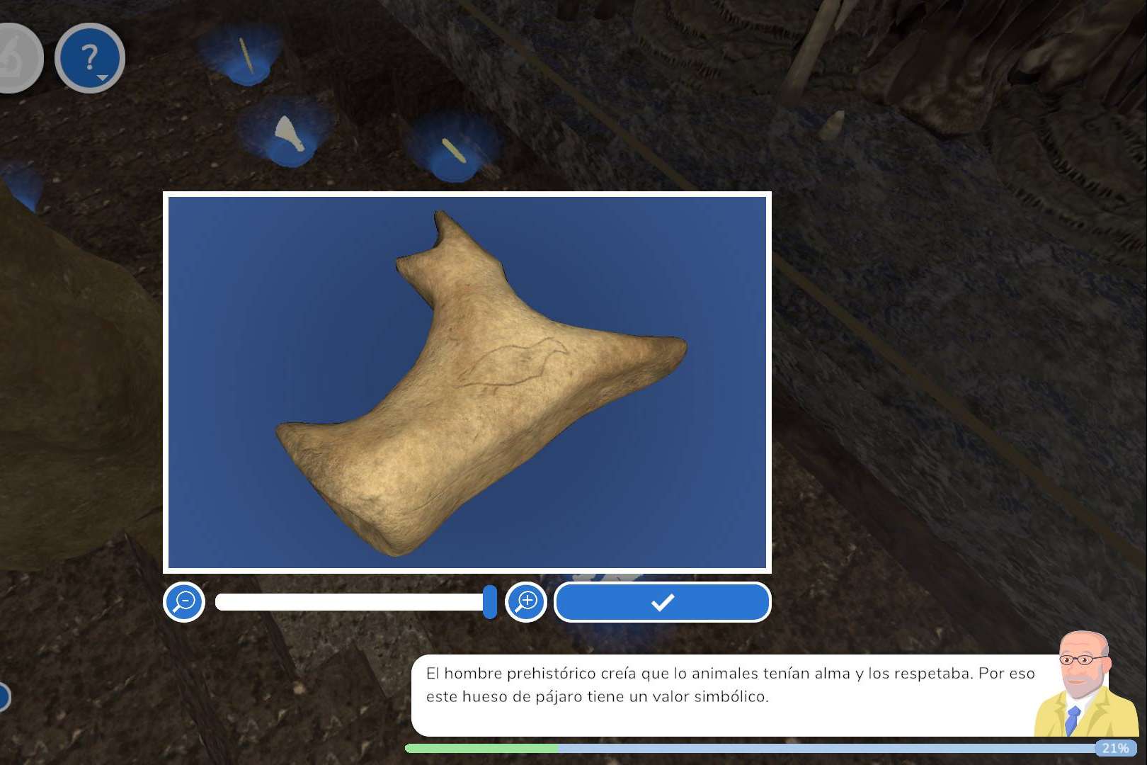 El nuevo juego para aprender sobre la Prehistoria de forma divertida es Archaeologist