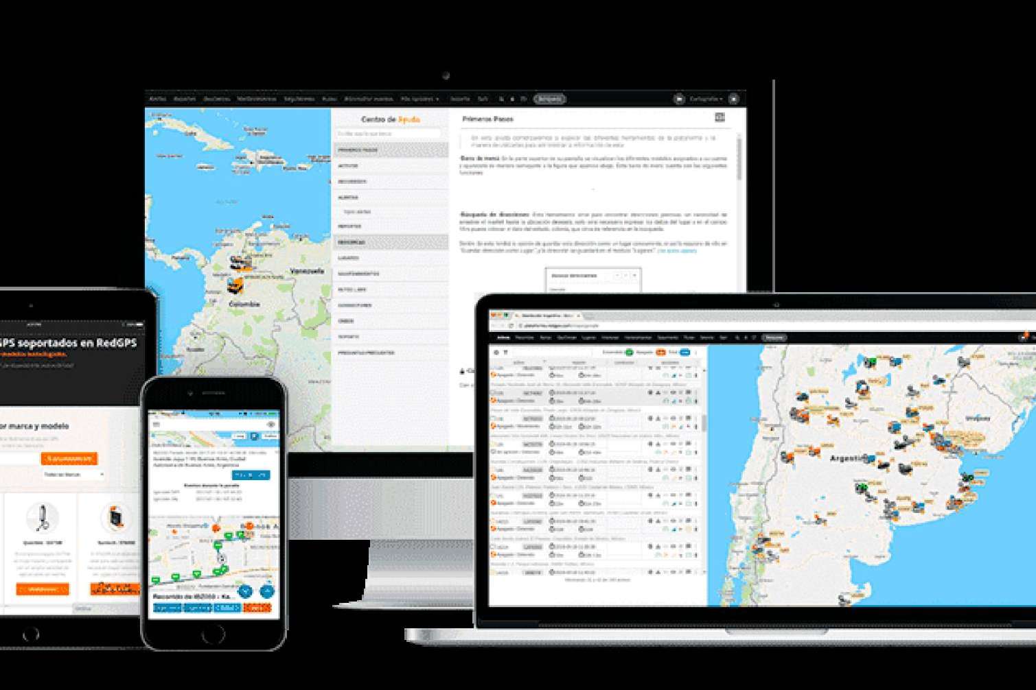 RedGPS plataforma marca blanca líder en el mercado hispano americano