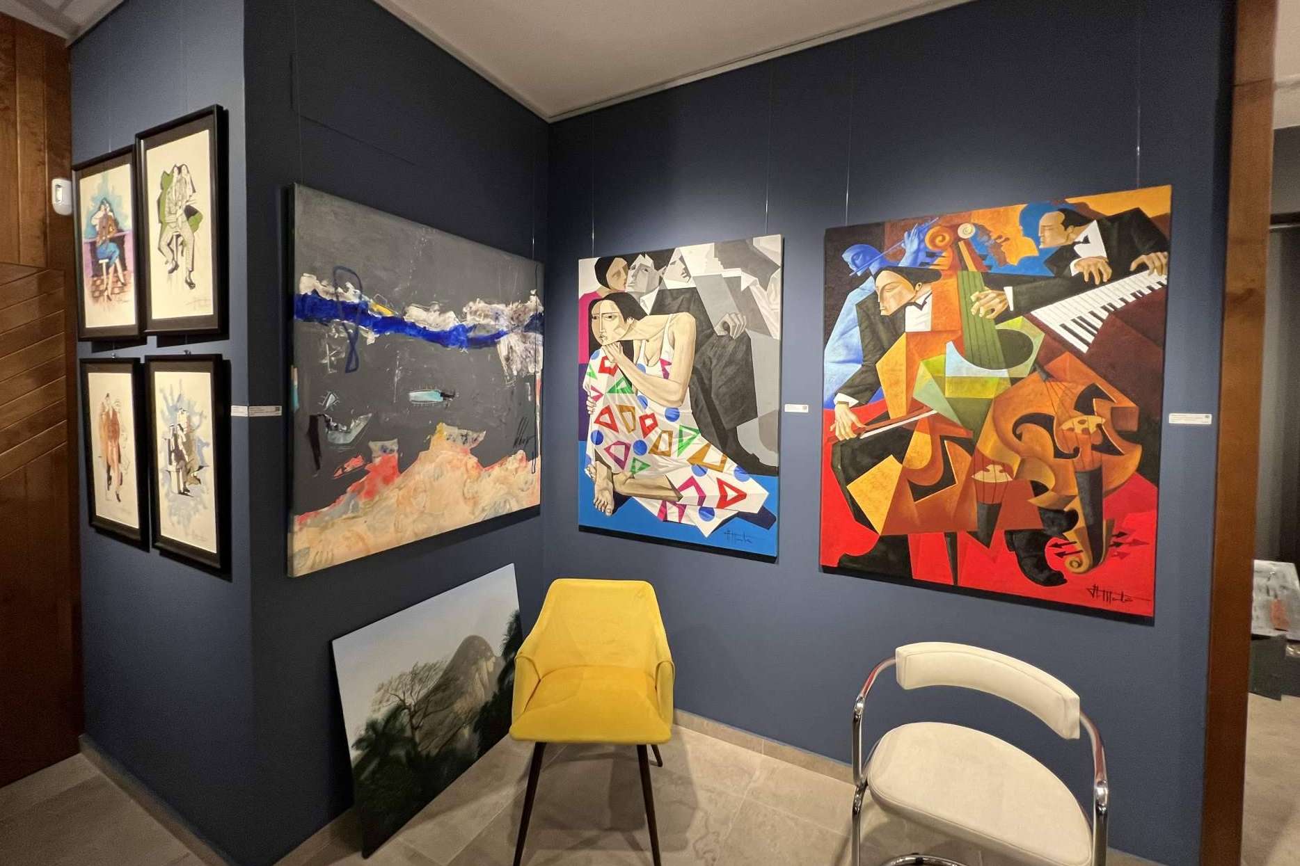 Lanzarote ART Gallery muestra grandes obras del artista Alfredo Montaña