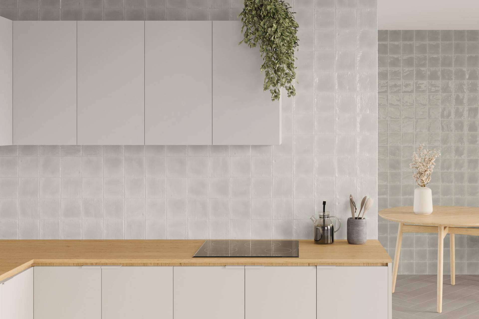 Azulejos blancos para la cocina, una de las grandes tendencias en el mundo del interiorismo