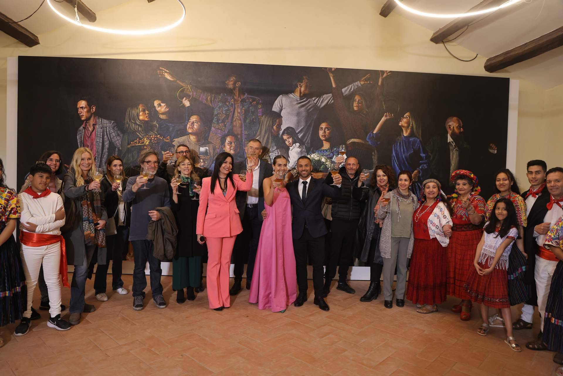 Inaugurada la exposición 'Inclusión' de Chrispapita en el Castillo de Santa Severa