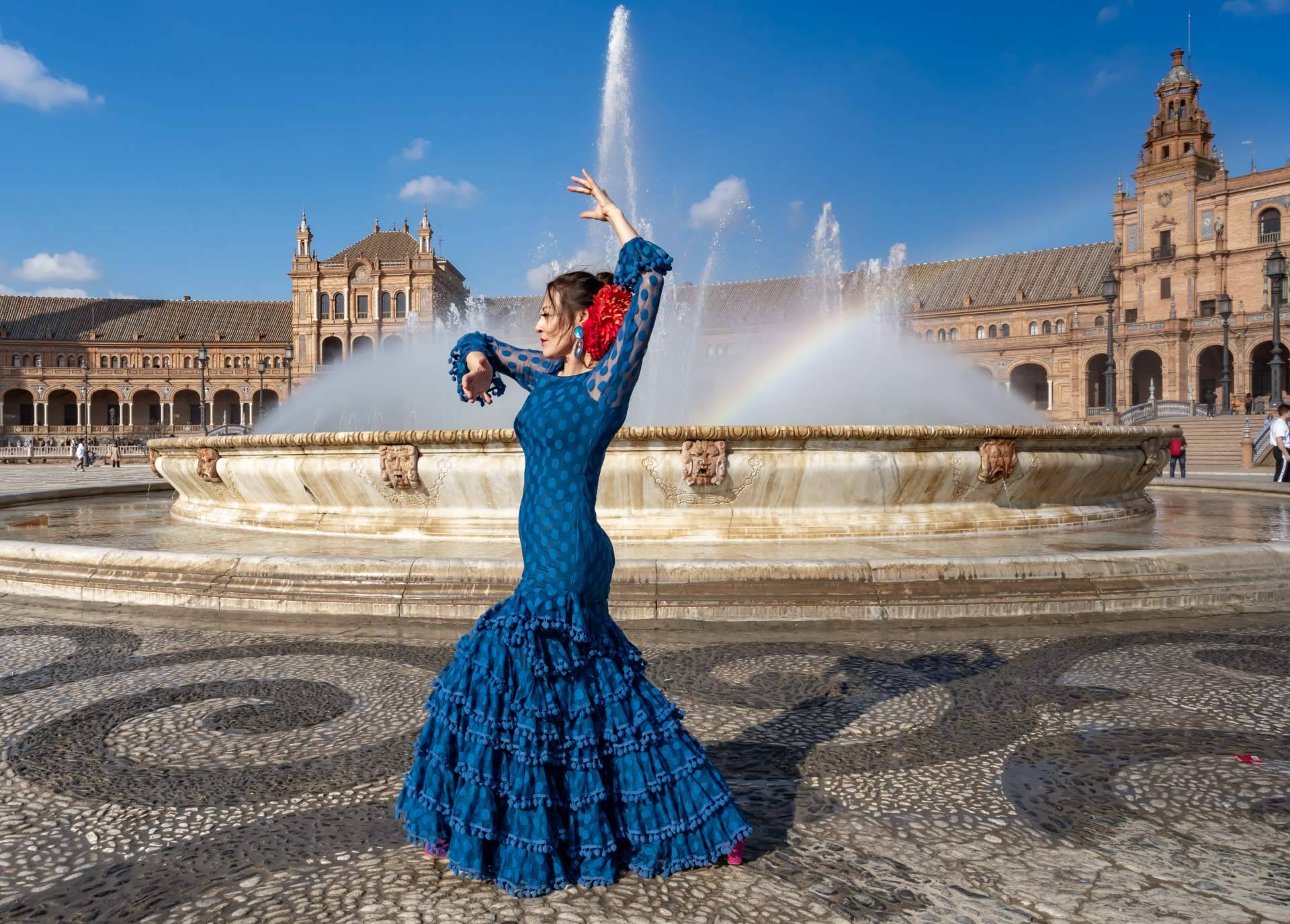 Viva la Feria y los pendientes de flamenca para lucir en la Feria 2023
