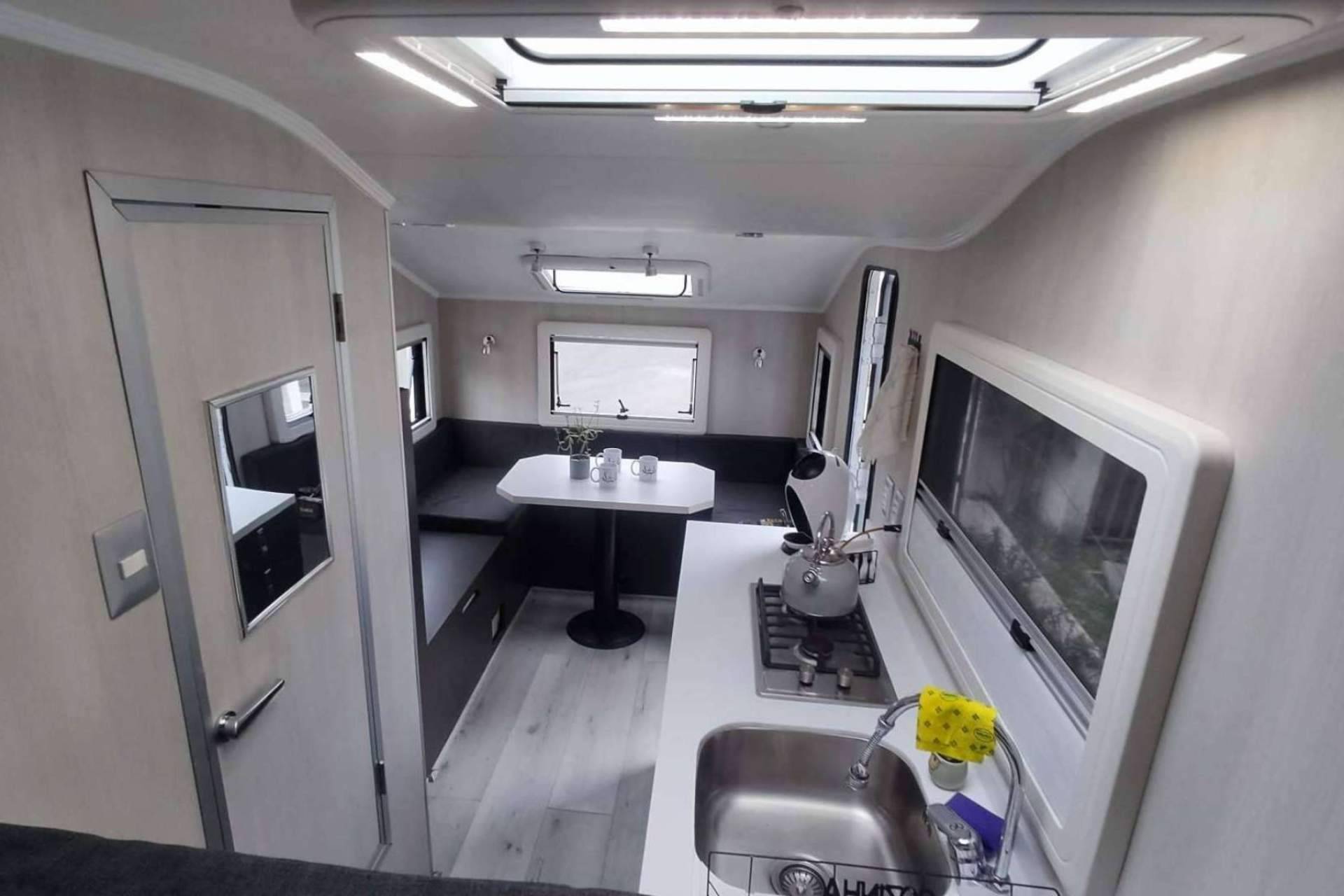 Venta de casa rodante en Chile ideal para viajes en familia y amigos, de la mano de Be Camp