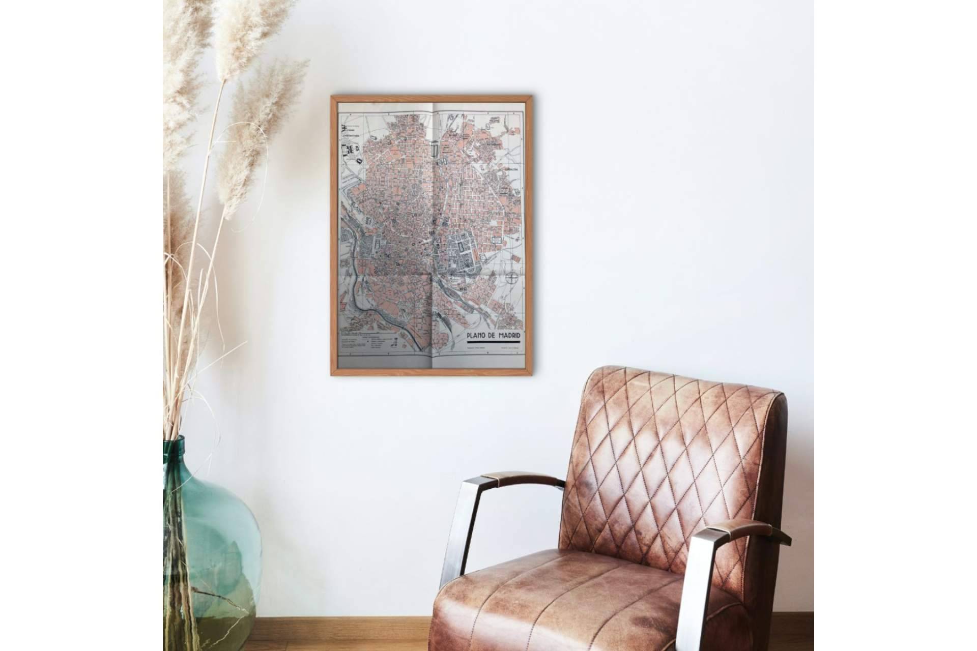 Cartografía antigua para decorar de manera personalizada el hogar, en La Retrografía