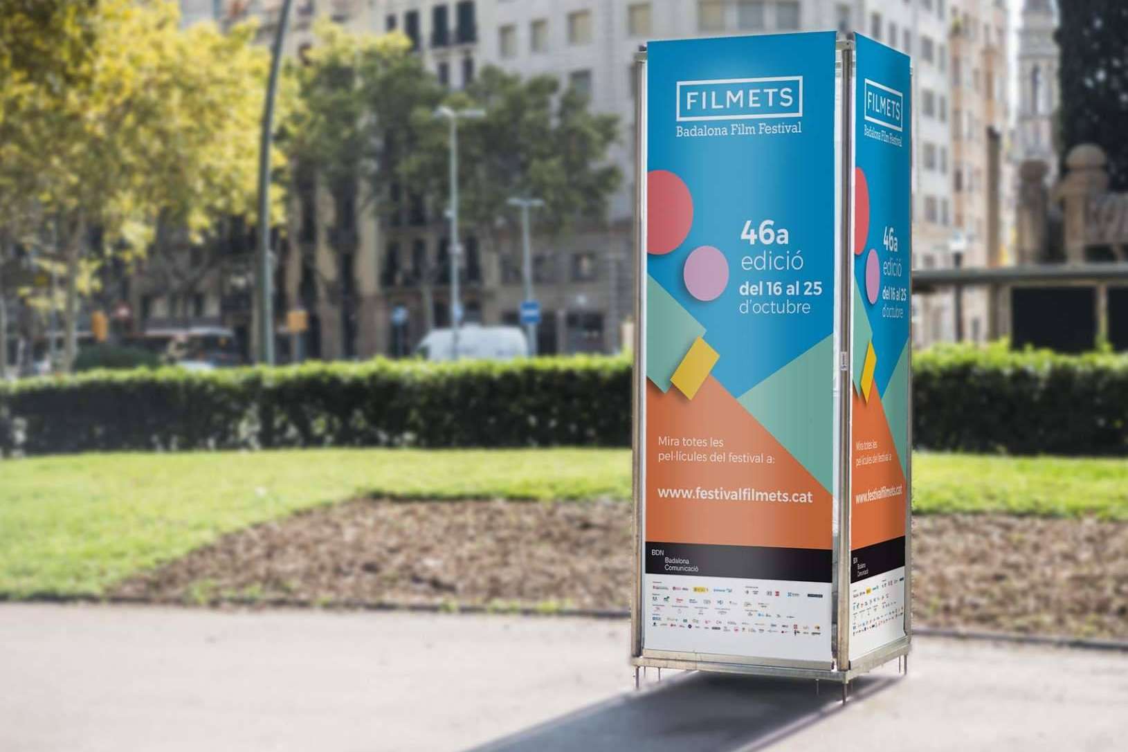 El diseño gráfico global del Filmets Badalona Film Festival