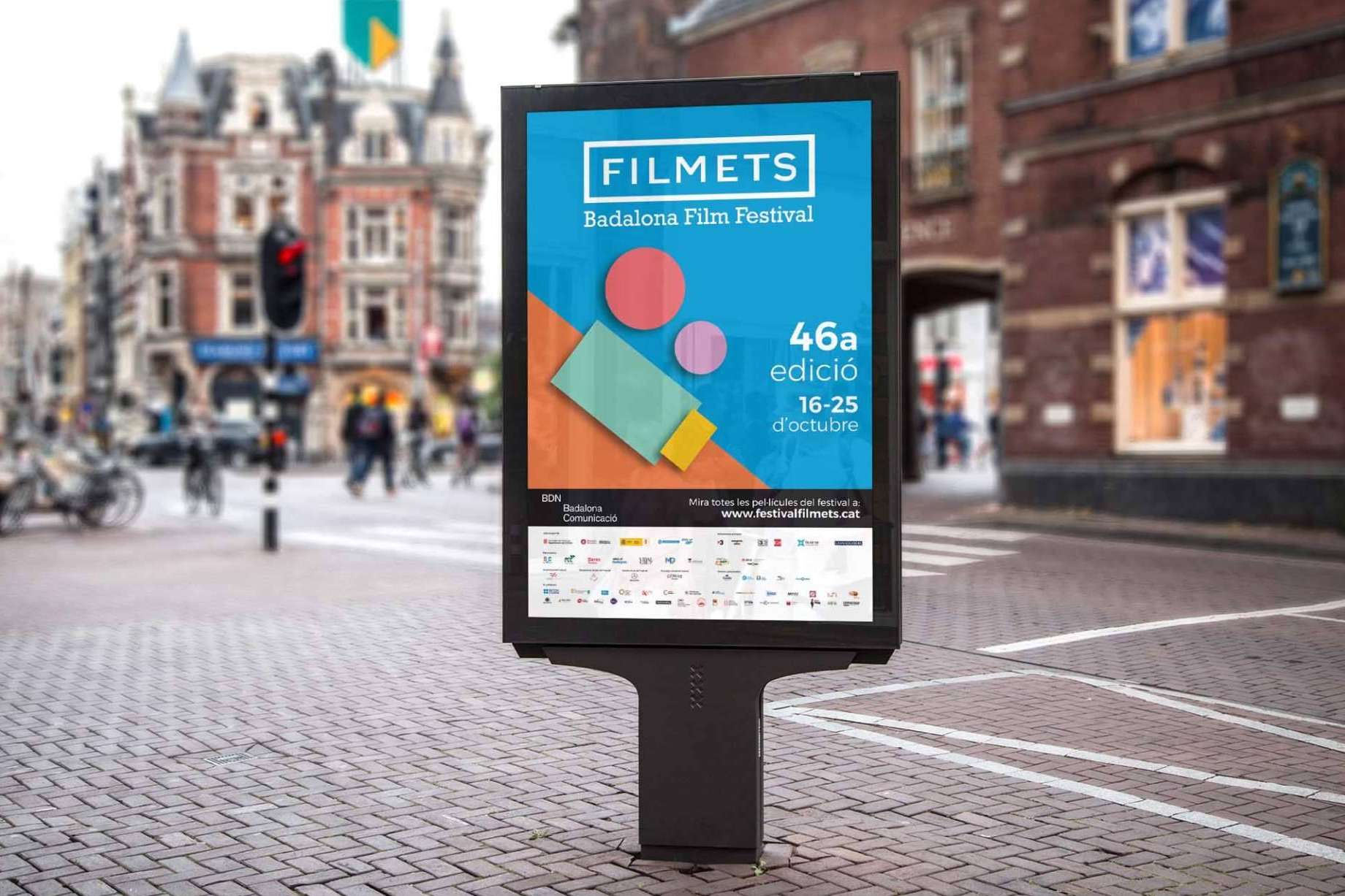 Filmets Badalona Film Festival y su diseño gráfico global