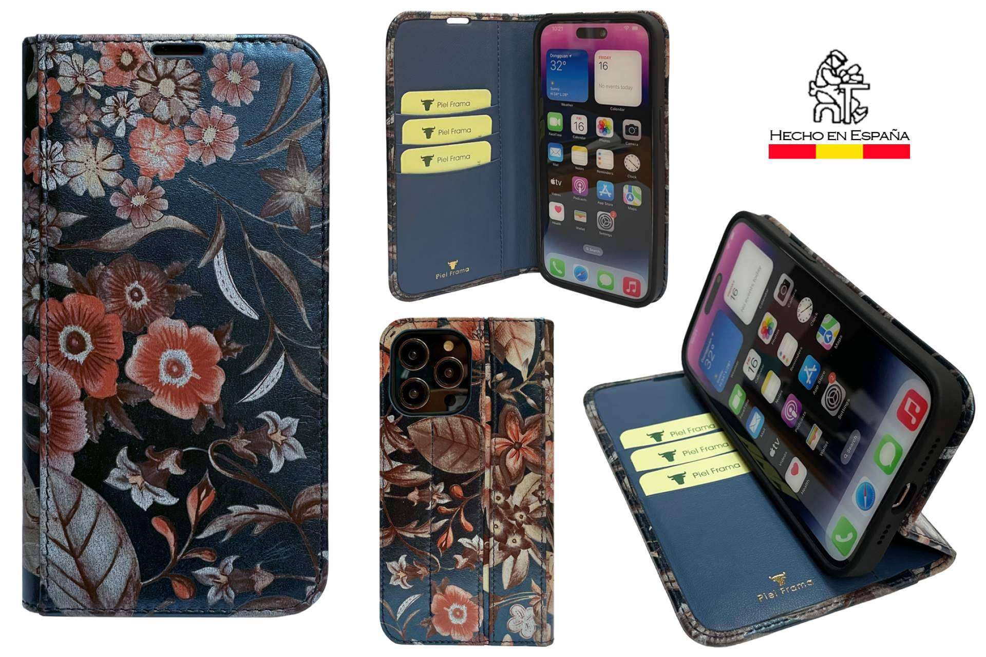Las fundas de piel estilo libro para iPhone 14 Pro y iPhone 14 Pro Max, las protagonistas de la colección verano 2023