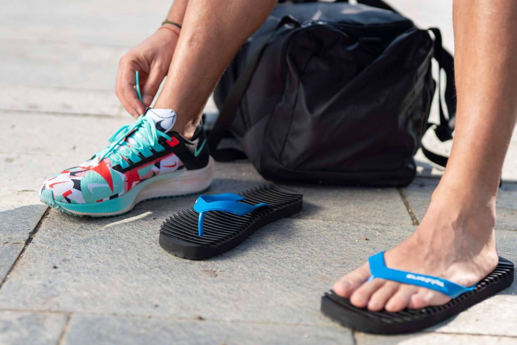 Reducir la fatiga y revitalizar los pies con chanclas