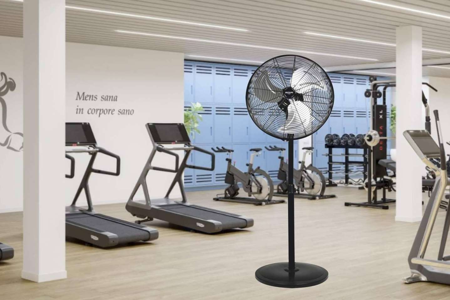 Refrescarse ante el calor del verano gracias a los ventiladores industriales de bajo consumo de Bastilipo