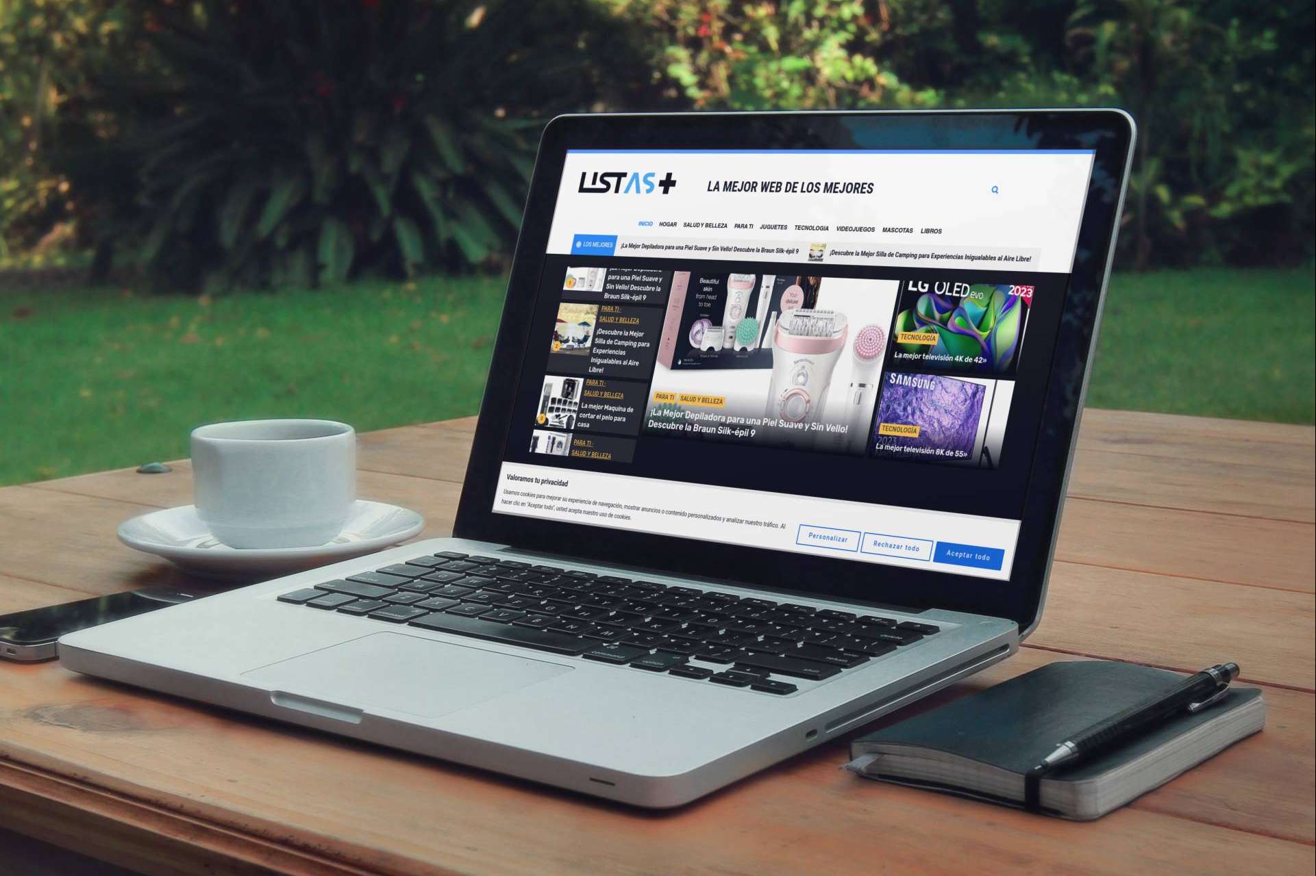 ListasPlus es una web que permite encontrar algunos de los mejores productos del mercado