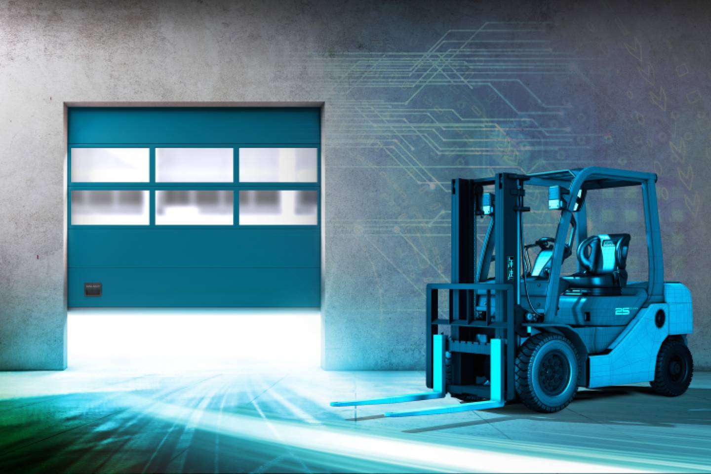Puertas seccionales de ASSA ABLOY; funcionalidad, seguridad y aislamiento para instalaciones industriales
