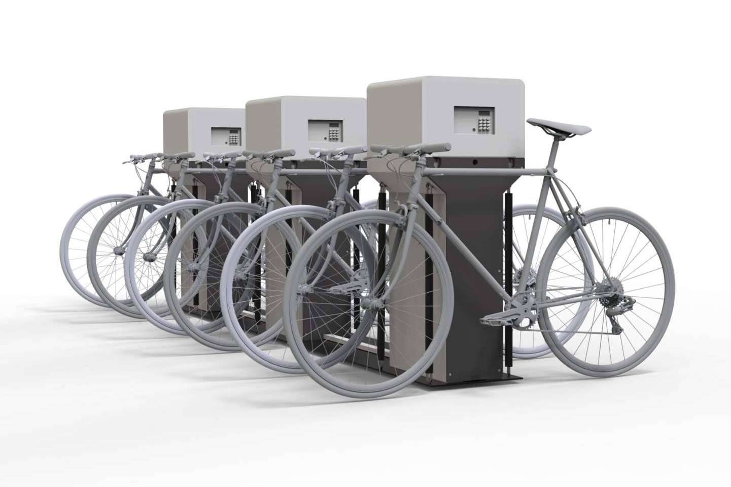 YUP pone a disposición un innovador aparcamiento para bicicletas