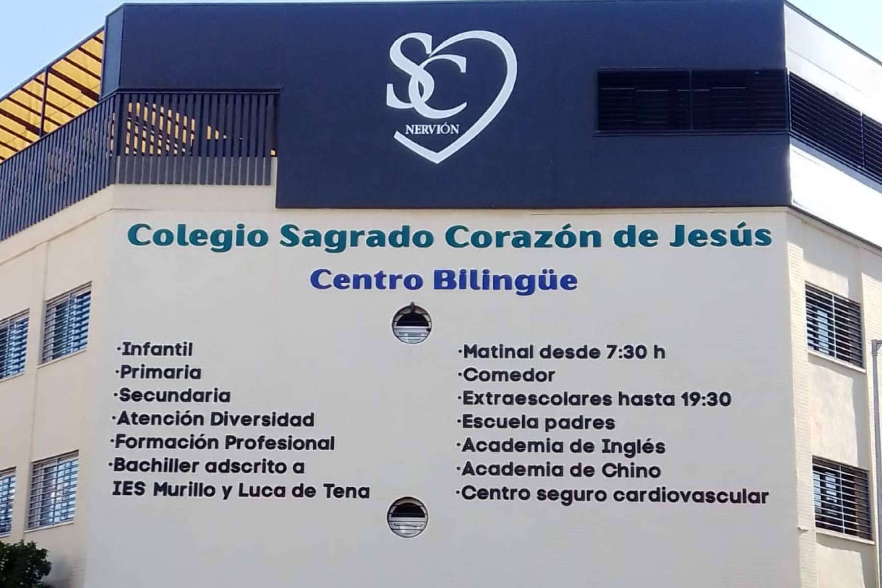 Colegio bilingüe Sagrado Corazón de Jesús; educación integral y excelencia en Sevilla