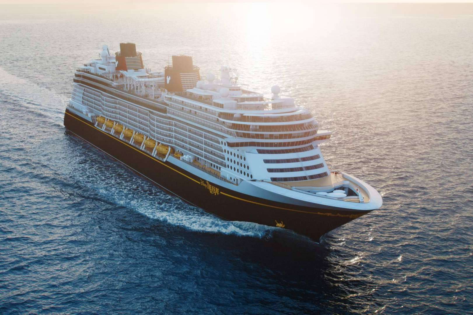 El nuevo barco Disney Treasure navegará en busca de aventuras en 2024